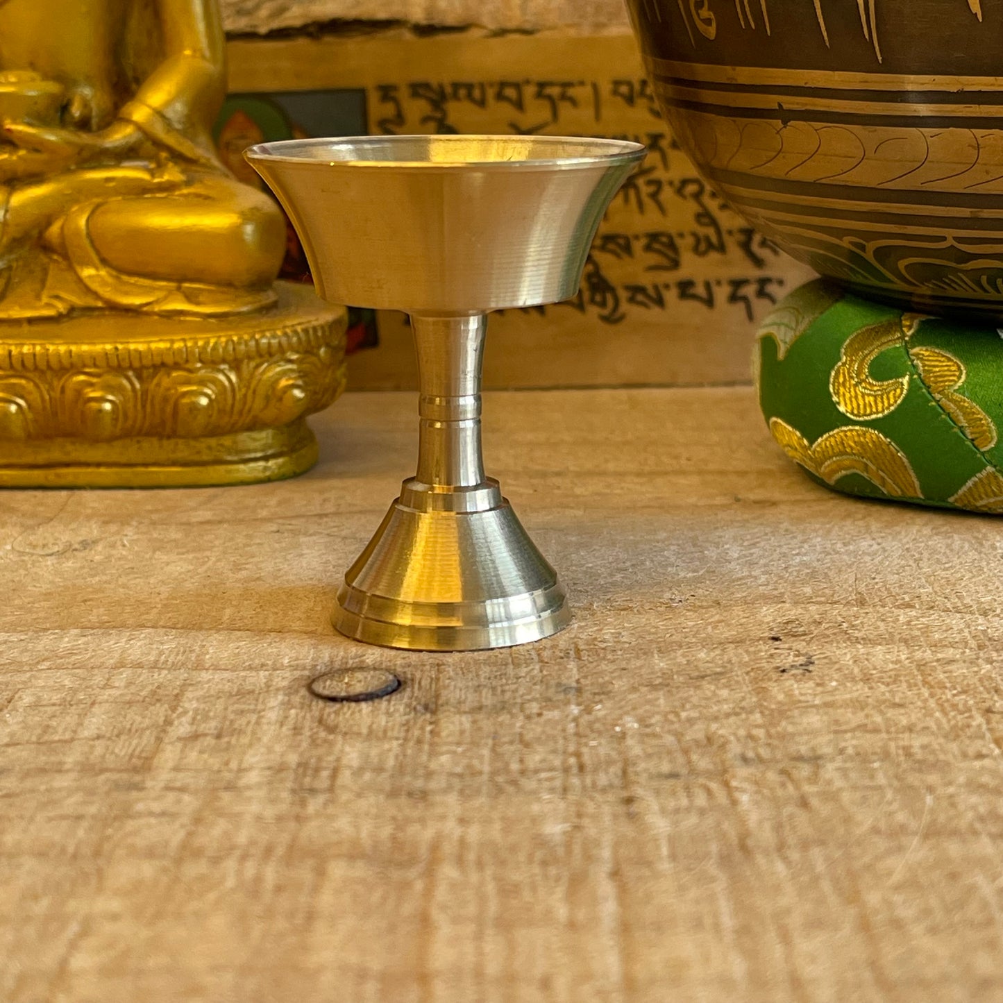 Brass Tibetan Butter Lamp 6 cm