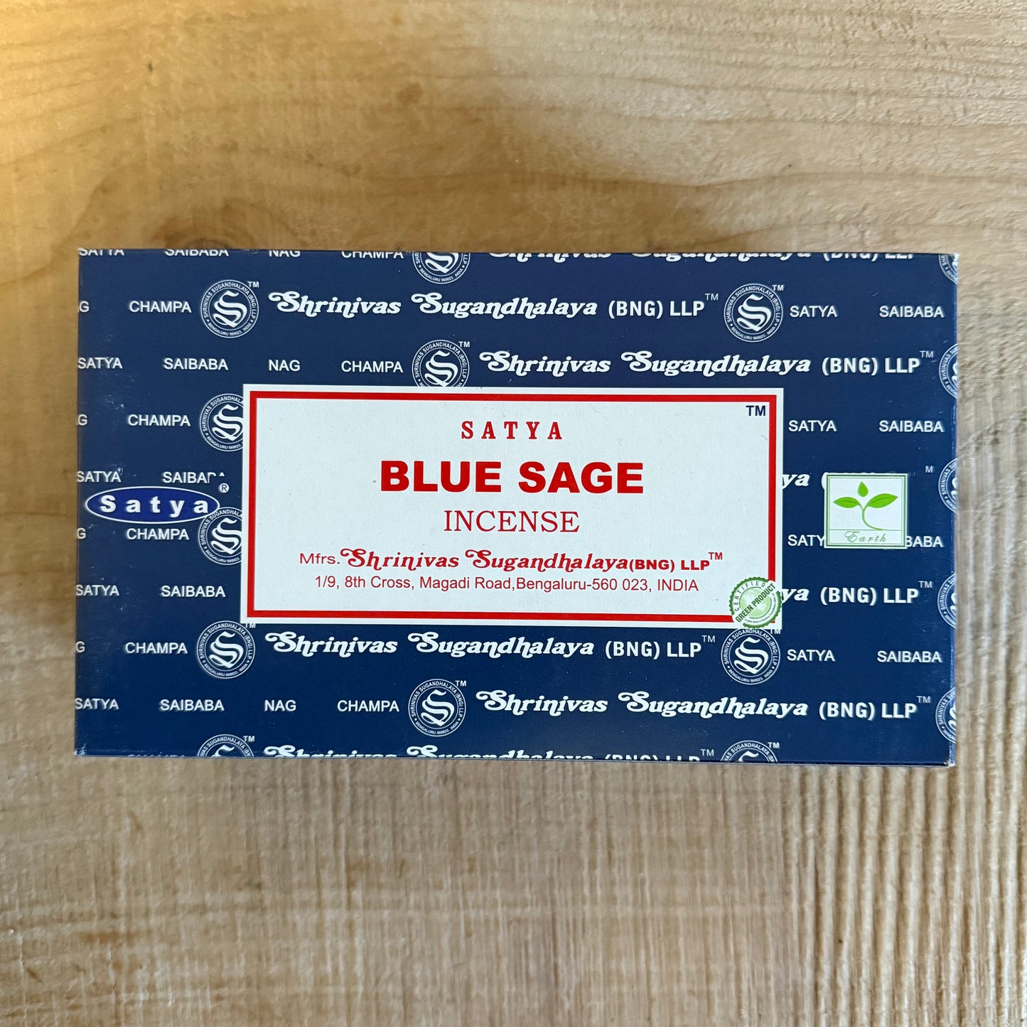 Satya Blue Sage Incense Sticks – Sai Baba Collection