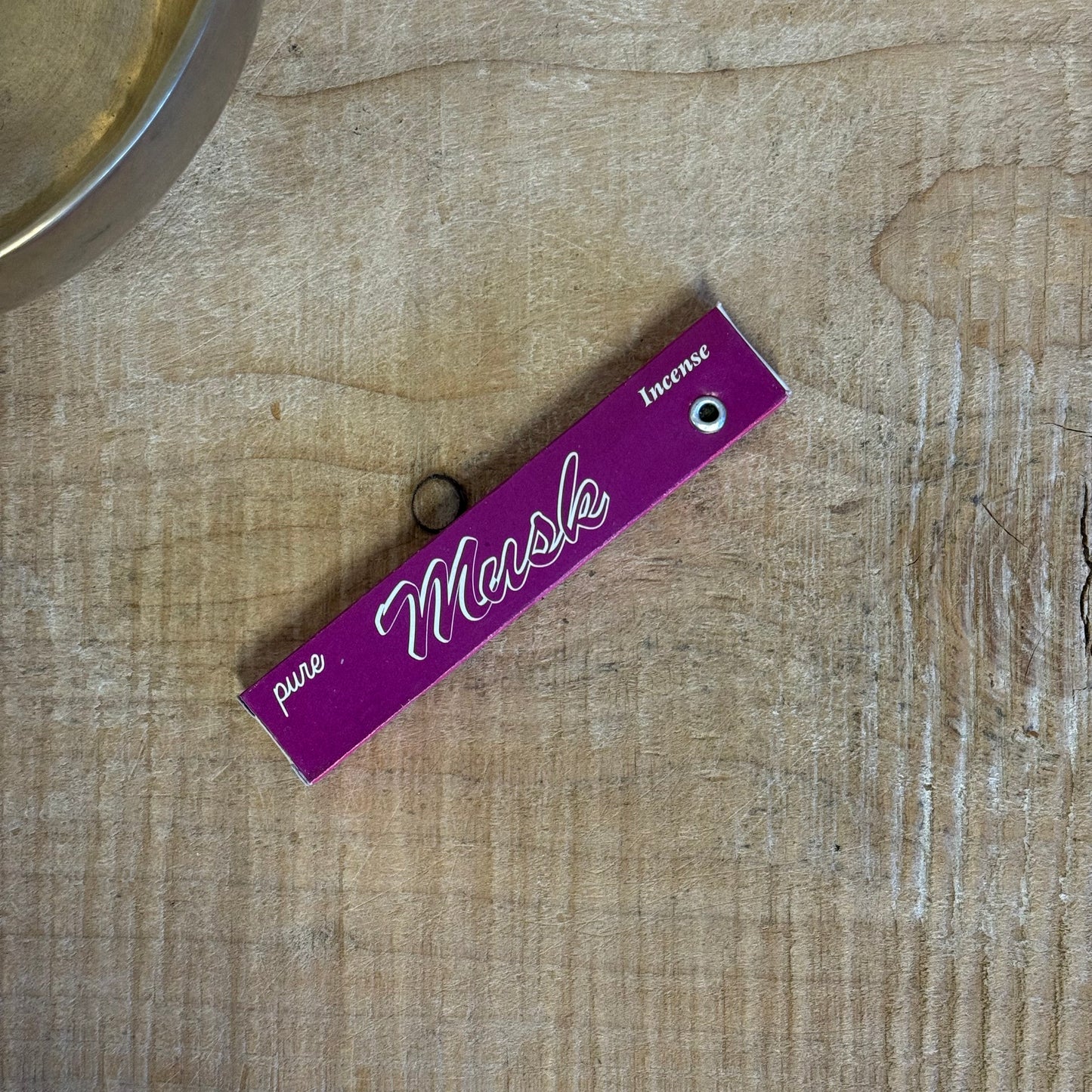 Chandra Devi Pure Musk small incense box with 10 hand-rolled sticks