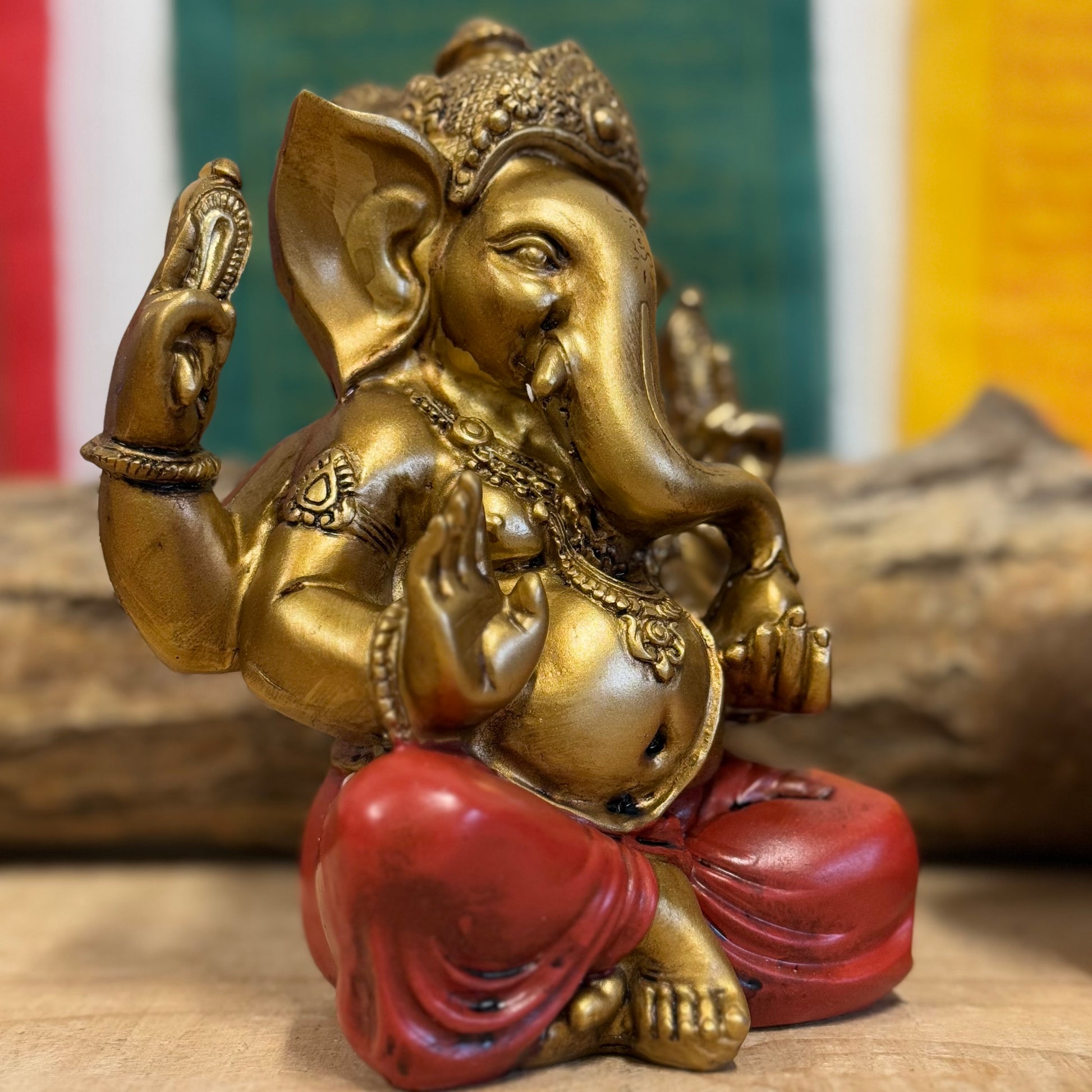 Ganesh Statue – The Elephant God of Wisdom and Prosperity

Embrace the divine energy of Ganesh, the beloved Elephant God, revered in both Hindu and Buddhist mythology. This intricately crafted statue of Ganesh is ideal for indoor display, radiating spiritual presence and blessings into your space.