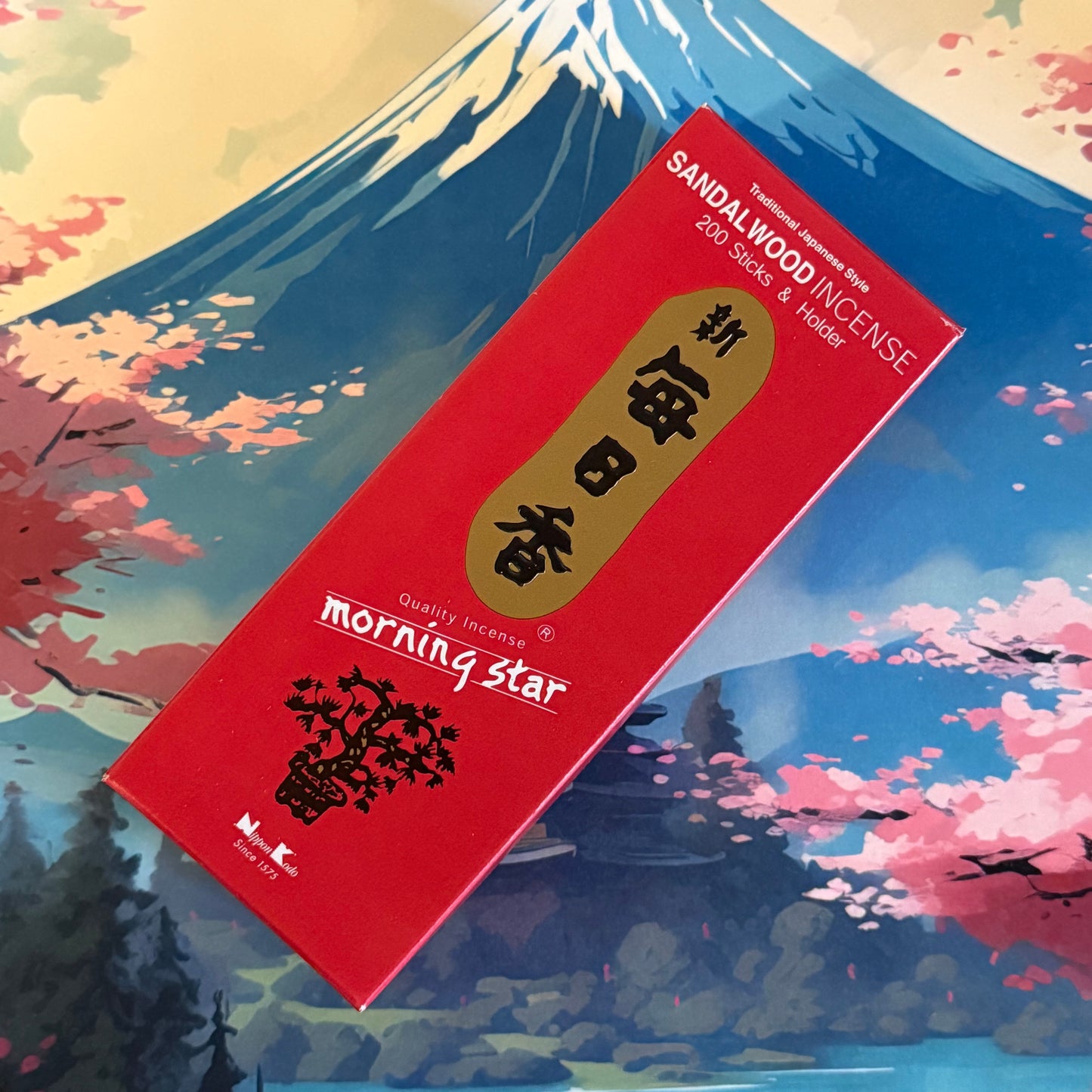 Morning Star Sandalwood Japanese incense sticks 50 and 200 pack