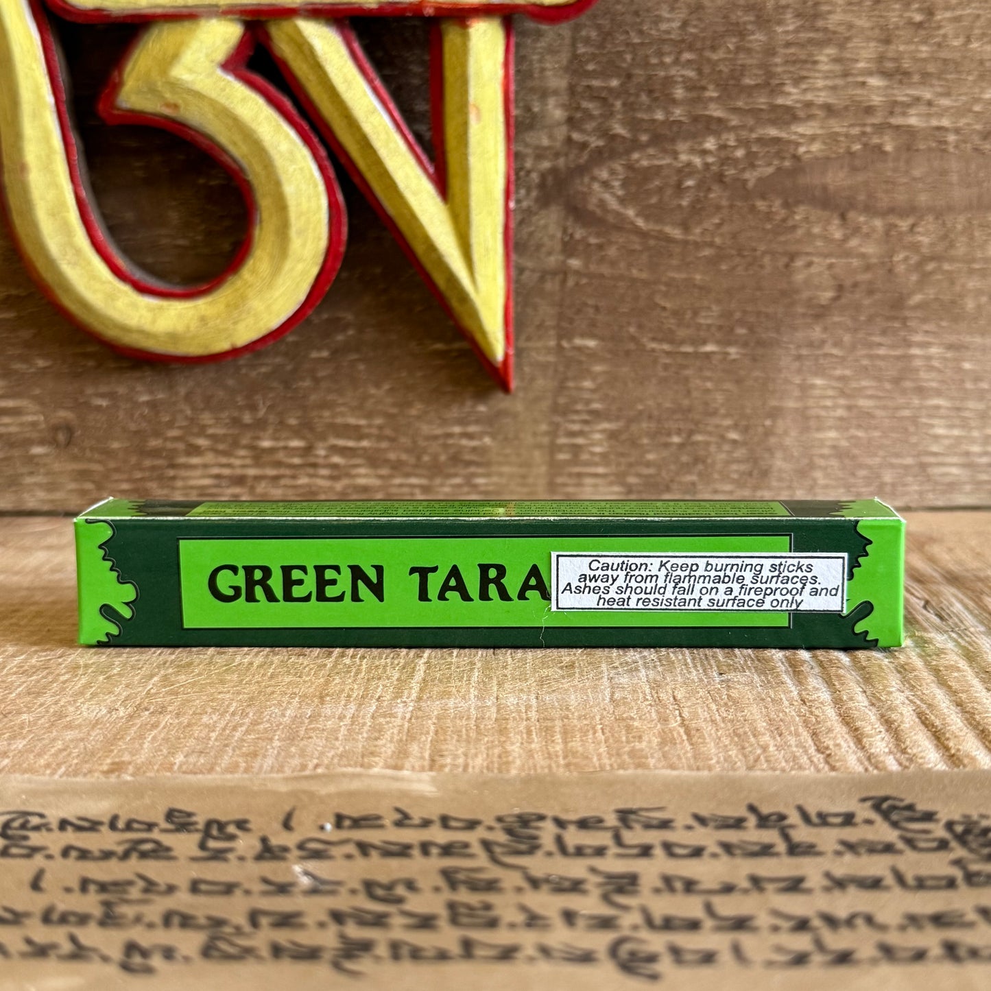 Let each breath become an offering with our Green Tara Tibetan Incense, lovingly handcrafted in the ancient tradition of Himalayan monks. Infused with a deep, earthy aroma and made from sacred herbs and precious natural substances, this incense honours Green Tara, the swift saviors and embodiment of enlightened compassion.