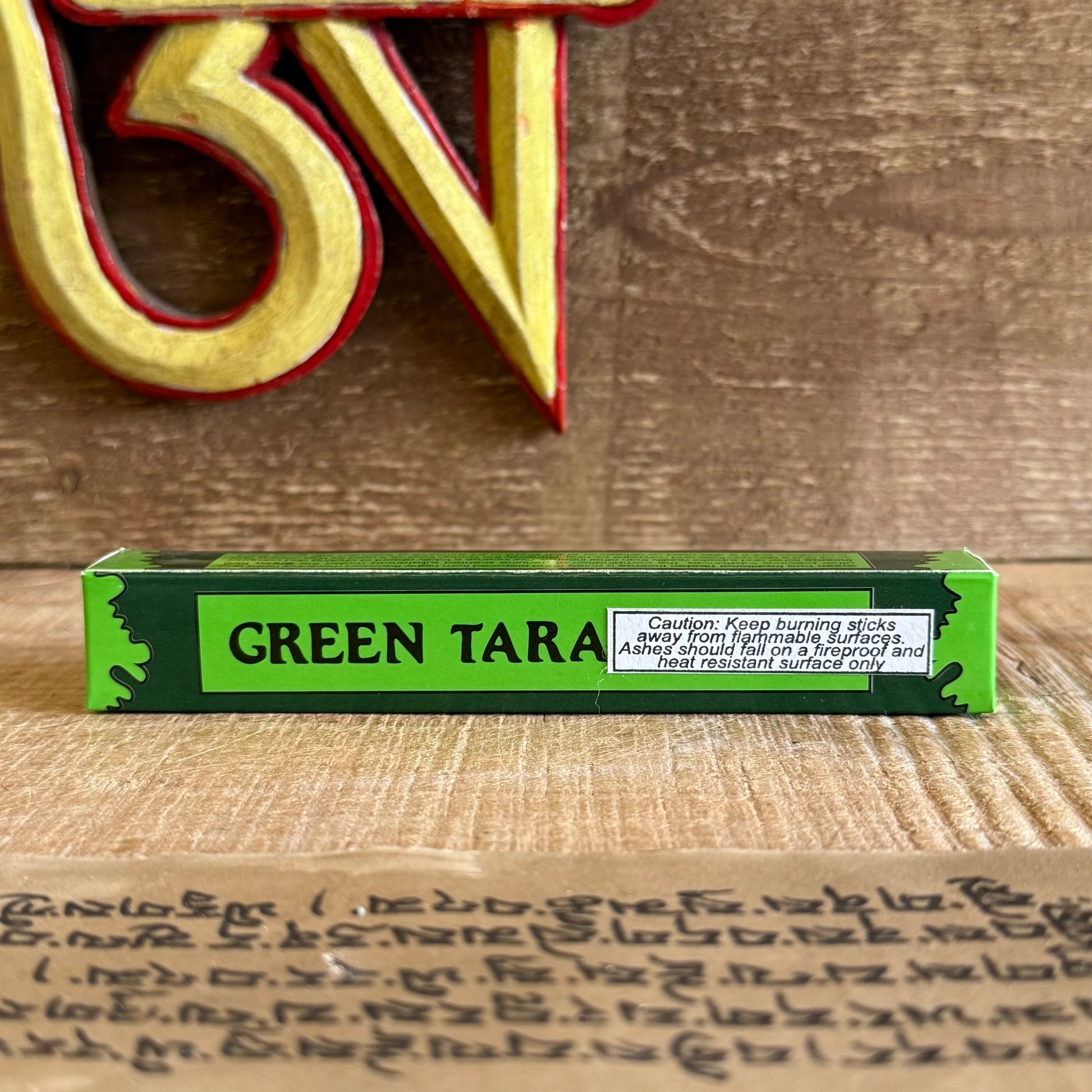 Let each breath become an offering with our Green Tara Tibetan Incense, lovingly handcrafted in the ancient tradition of Himalayan monks. Infused with a deep, earthy aroma and made from sacred herbs and precious natural substances, this incense honours Green Tara, the swift saviors and embodiment of enlightened compassion.
