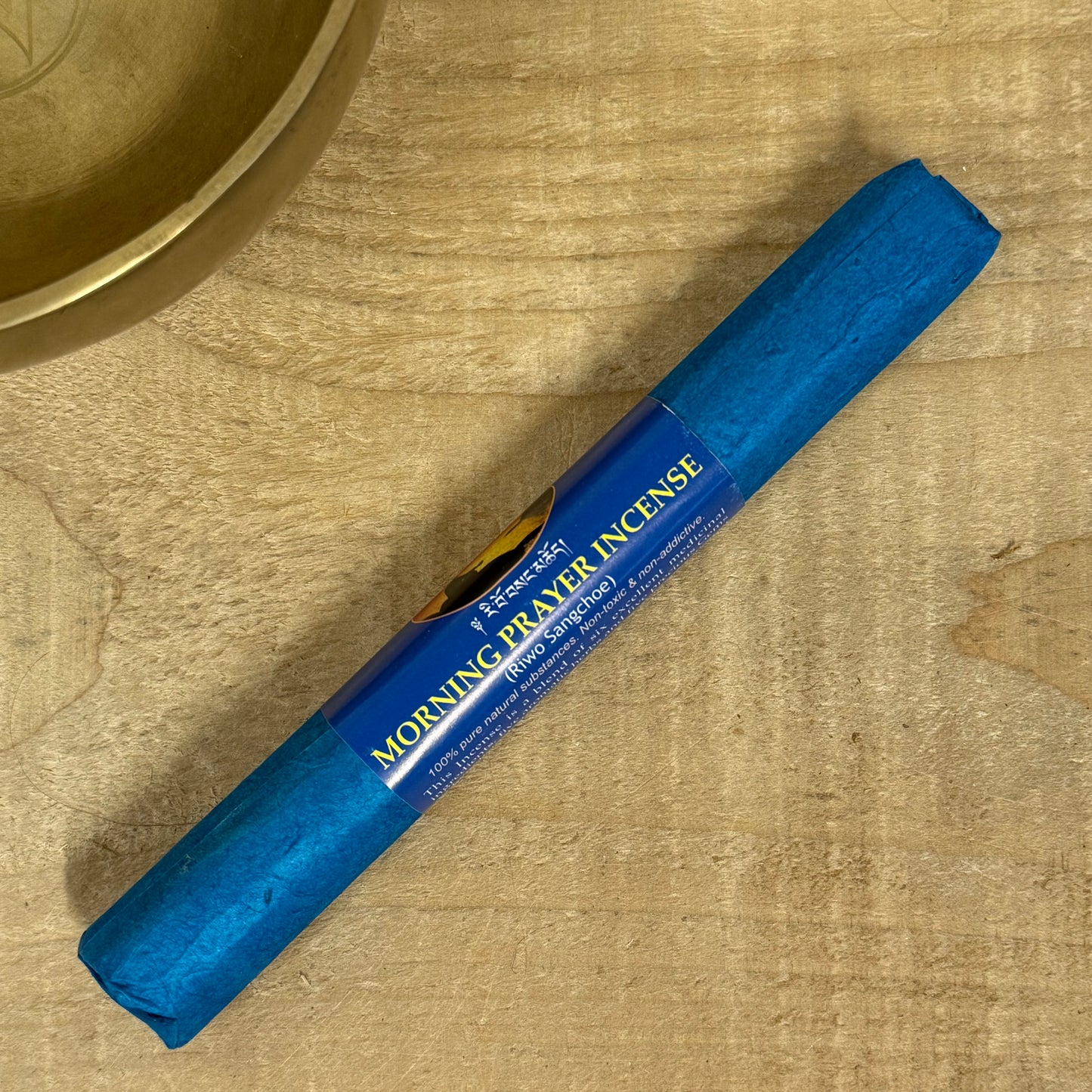 Ancient Tibetan Amber Resin Incense sticks, hand-rolled with Himalayan herbs, 30 sticks per pack.