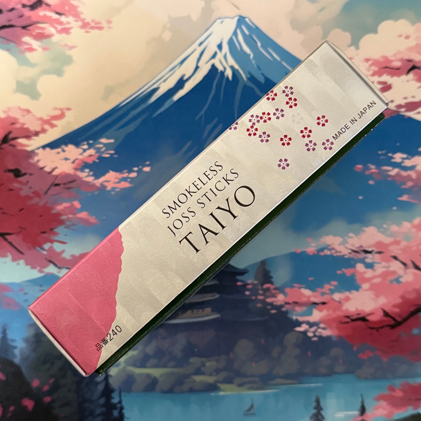 Taiyo Sakura Cherry Blossom incense sticks by Nippon Kodo, Japanese floral meditation incense