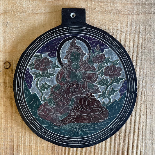 Slate Relief Green Tara