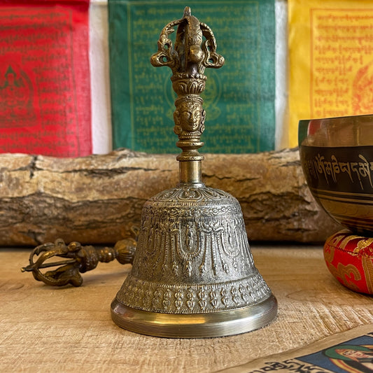 Nepalese Ghanta Bell and Dorje 16.5 cm