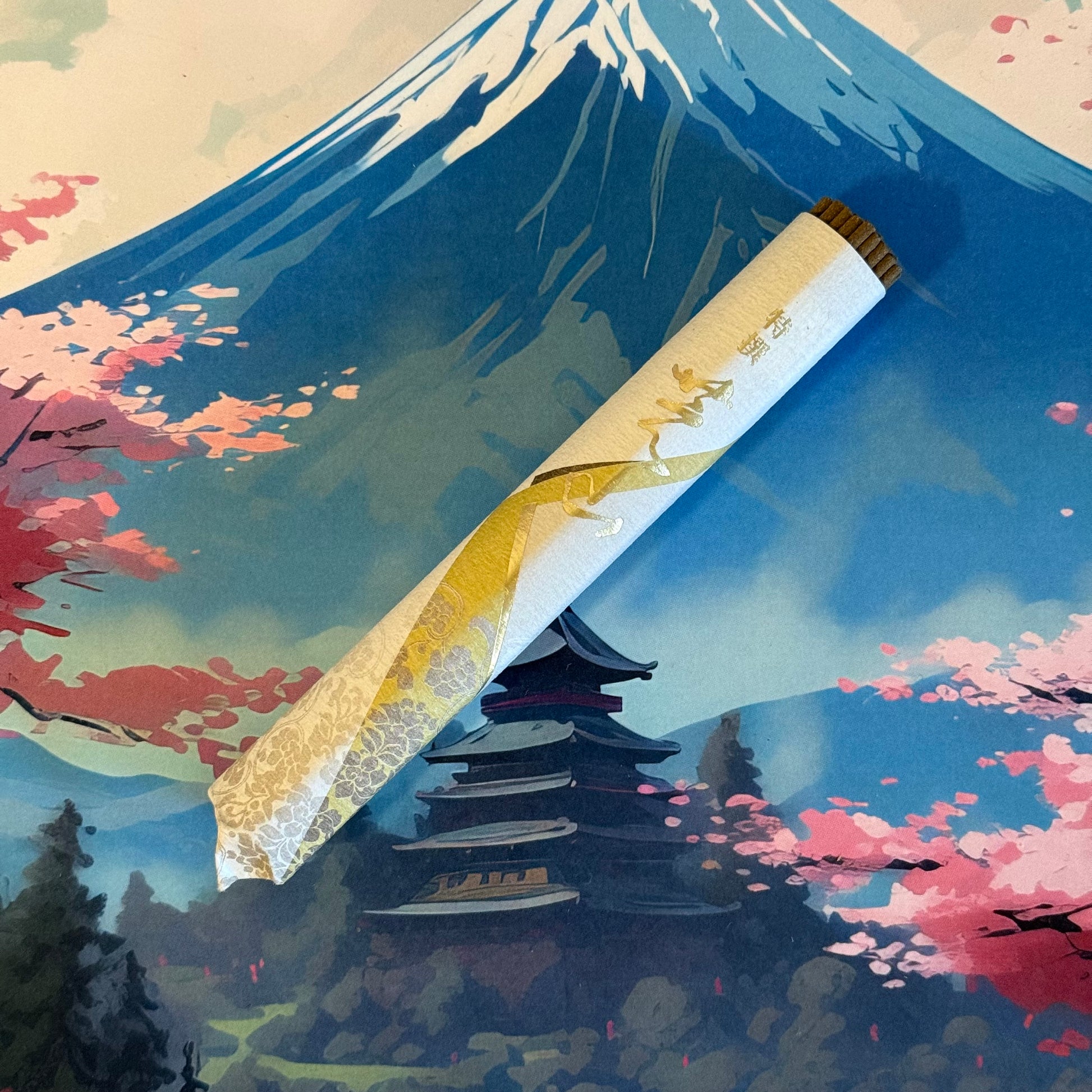 Tokusen Shibayama Japanese Incense – 50 Sticks Aloeswood & Spicy Floral Aroma