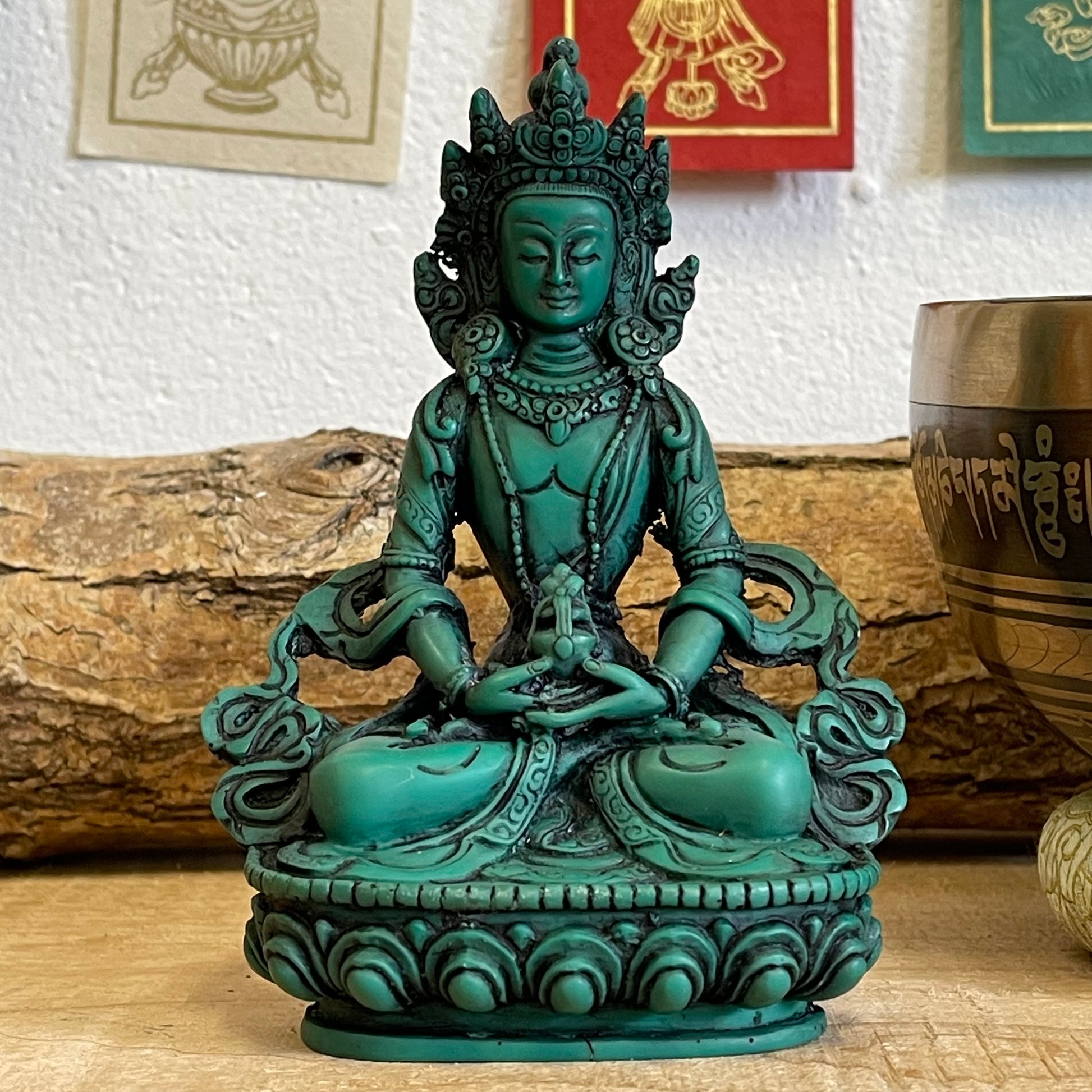 White Tara Statue  15cm