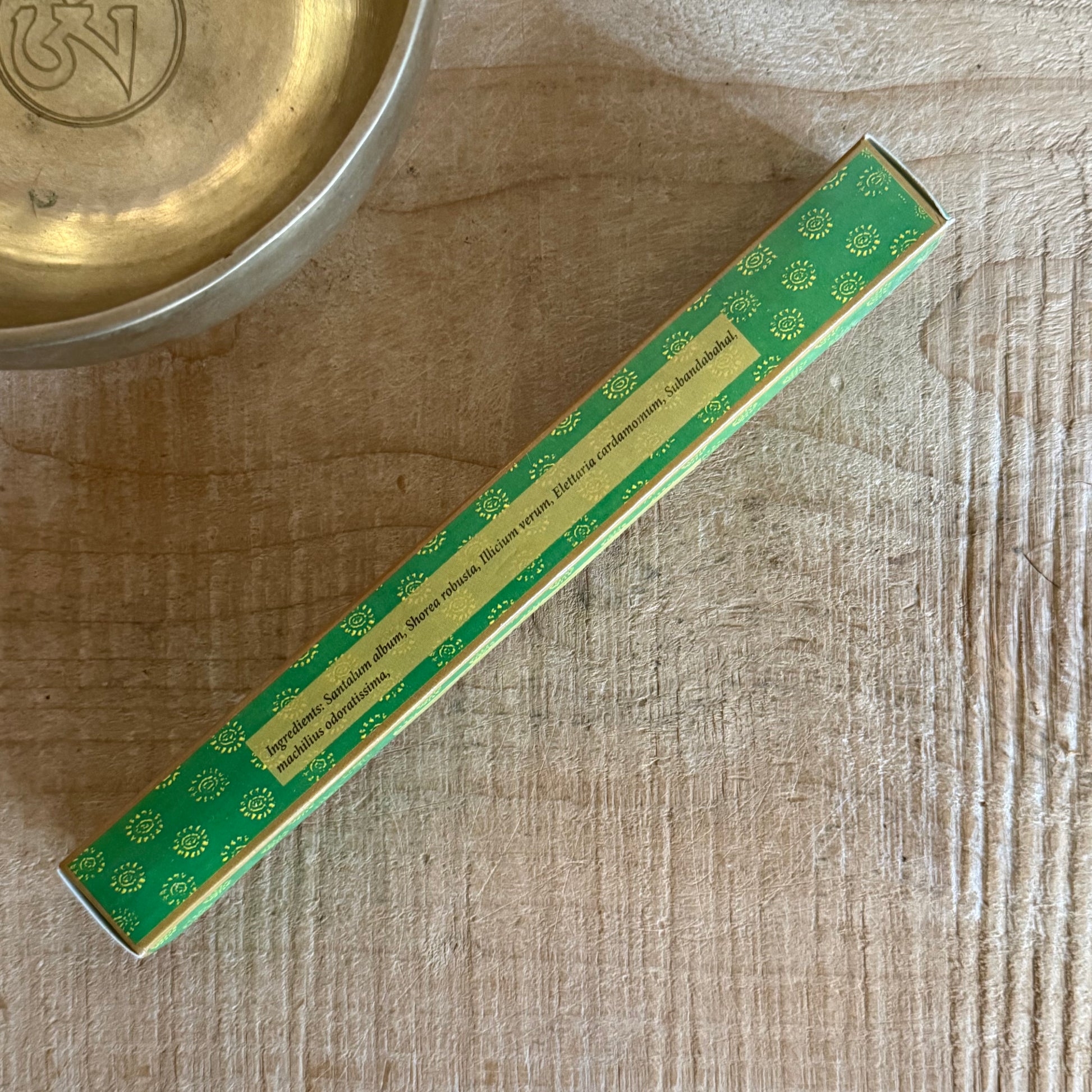 Tibetan Green Tara incense sticks handmade by Khachoe Ghakyil Ling Nunnery, Kathmandu