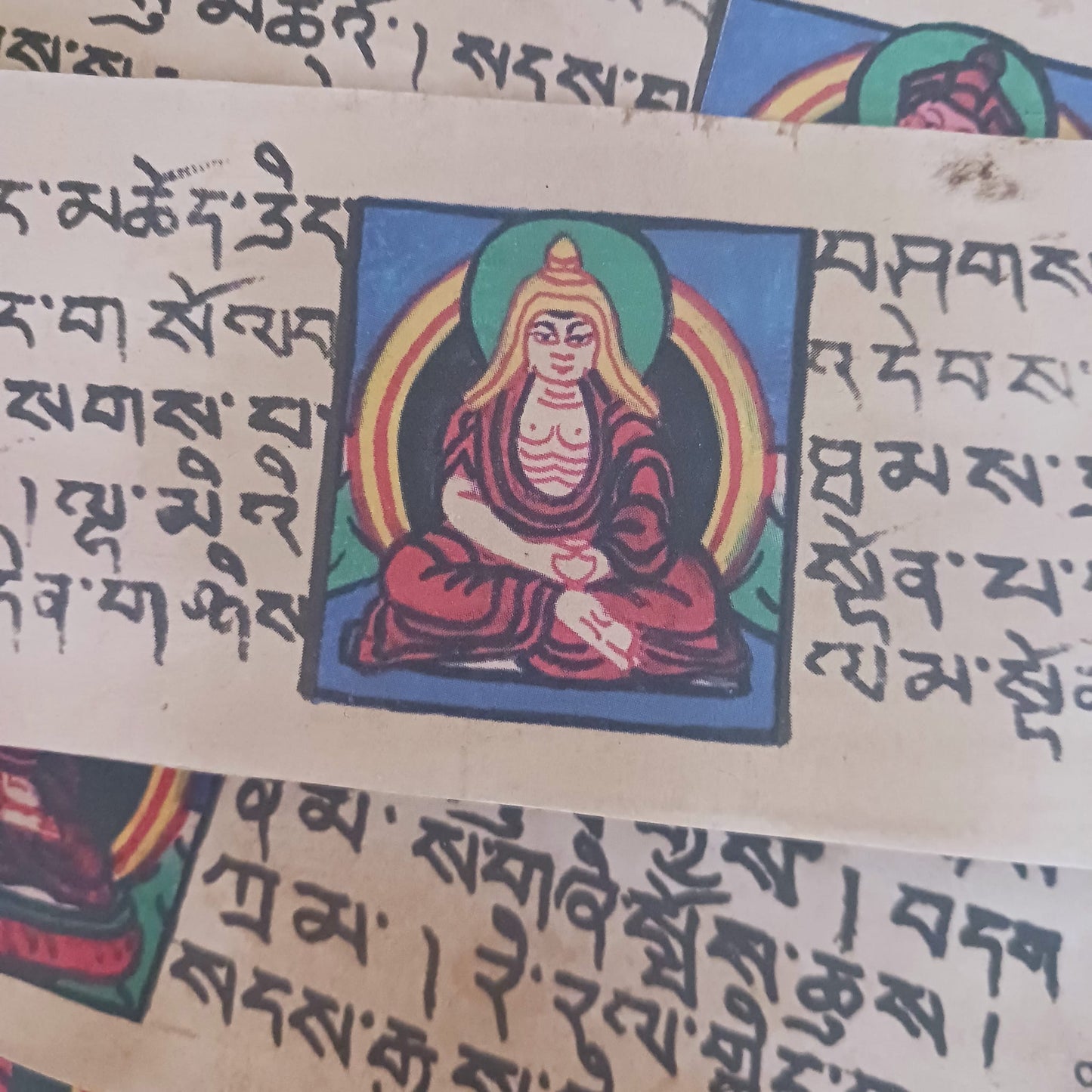Tibetan Deity Mantra Prayer Book