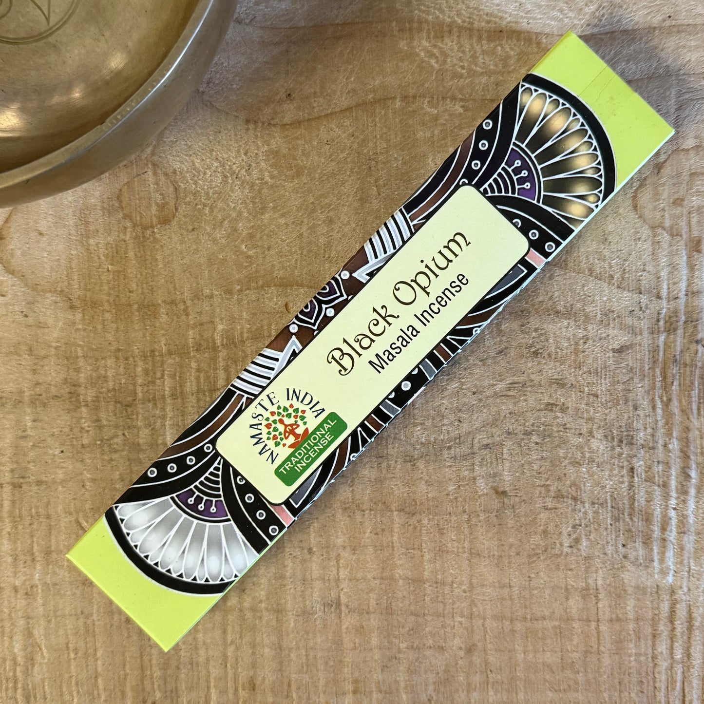 Black Opium incense for mystical ambience, ritual, and relaxation