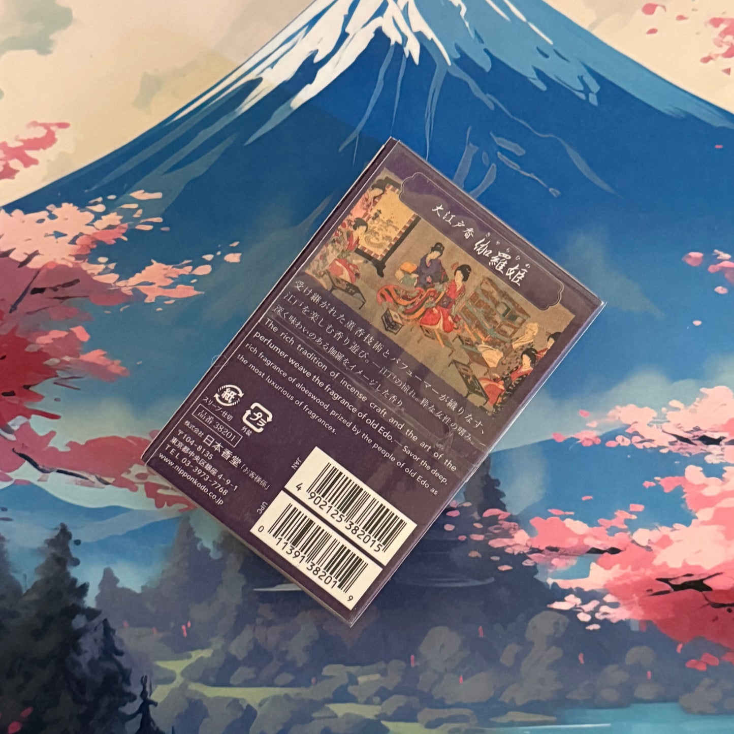 Oedo-Koh Aloeswood Japanese incense by Nippon Kodo inspired by Edo period tradition