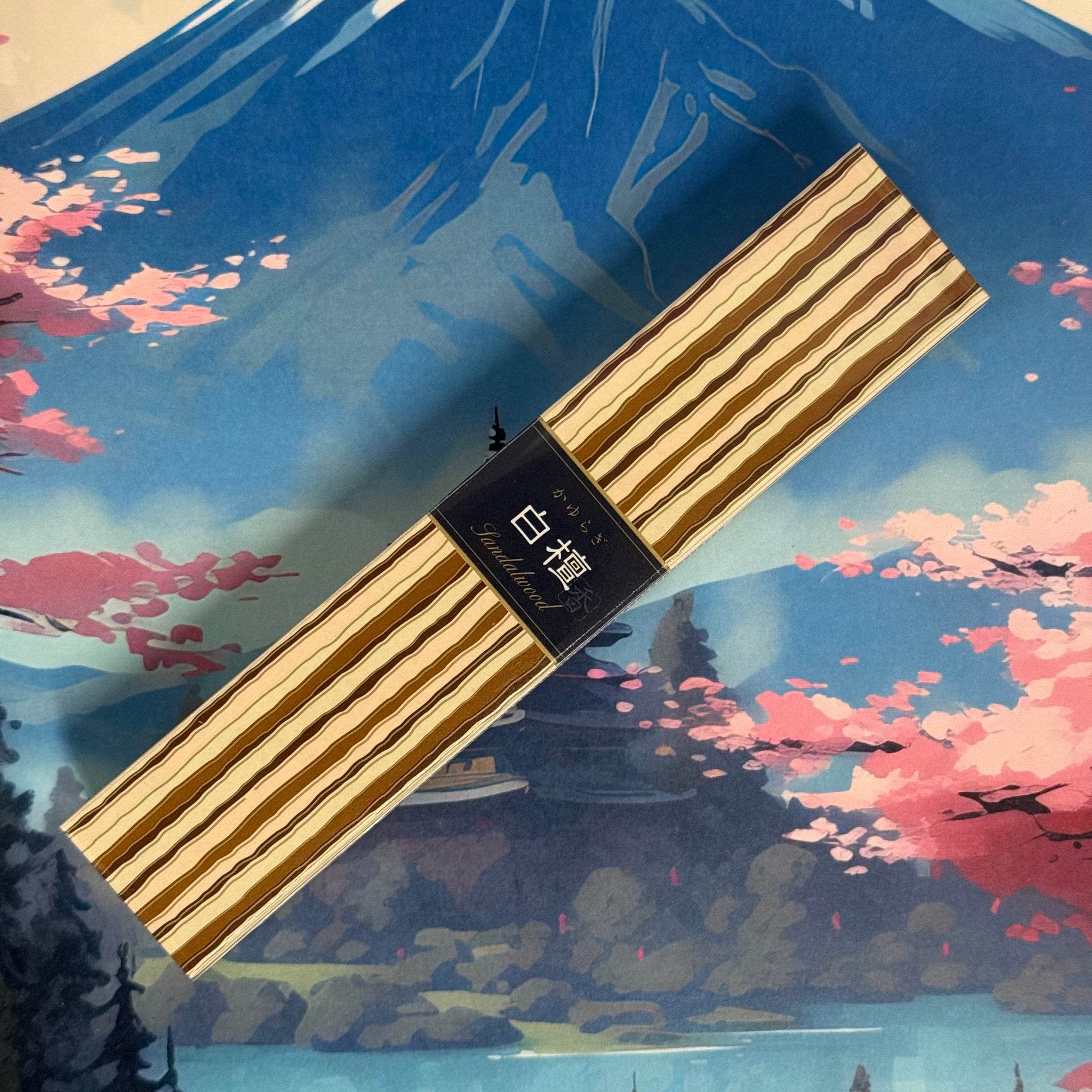 Kayuragi Sandalwood Japanese Incense – 40 Sticks Natural Kayuragi Incense