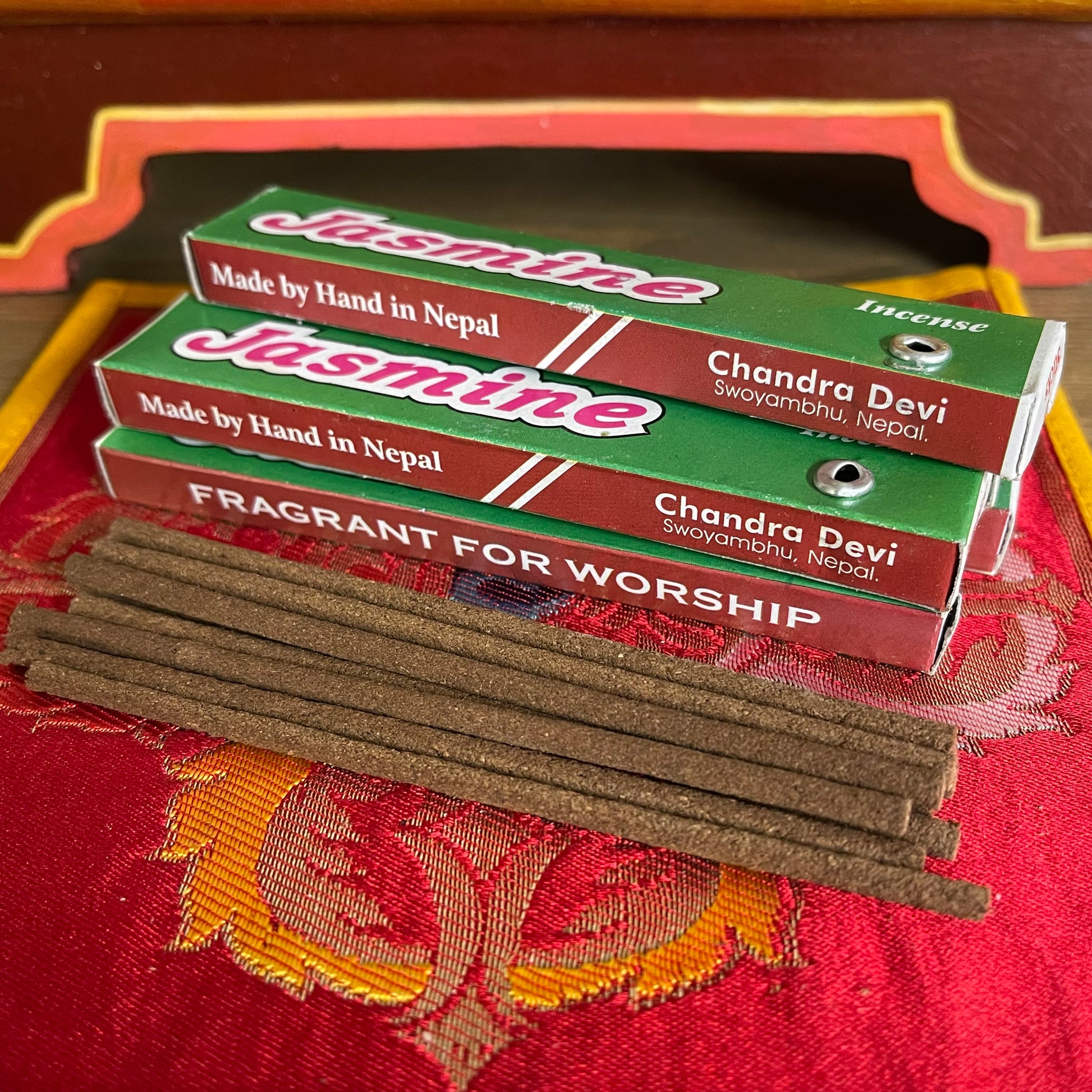 Chandra Devi Jasmine incense Small Box