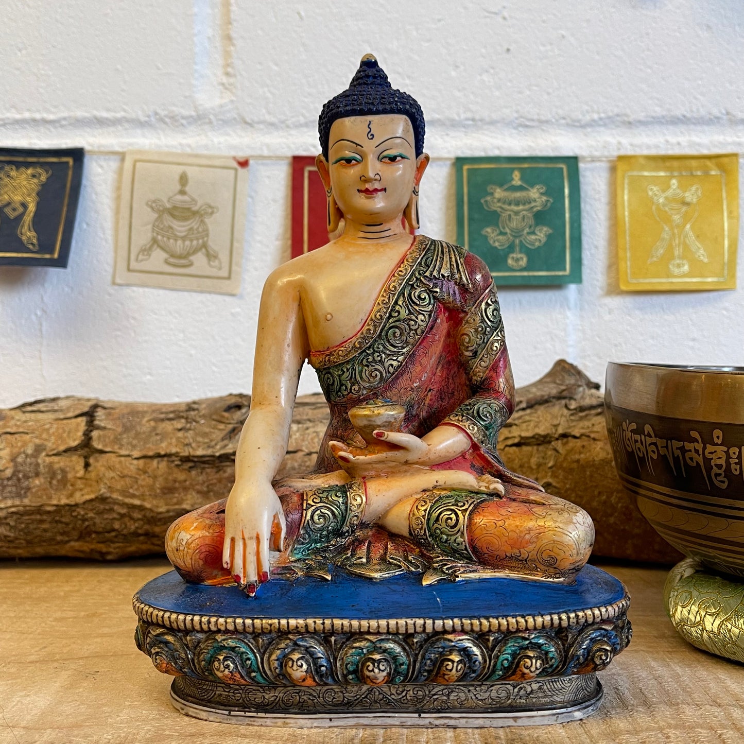 Resin Statue of Shakyamuni Buddha 20cm