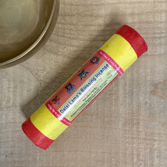 Dalai Lama Blessing Buddha Incense sticks, approx. 30 sticks, 15 cm, handmade in Nepal.