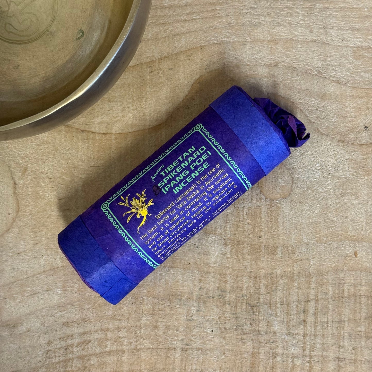 Tibetan Spikenard Incense – Pang Poe | Ayurvedic Calm & Balance

Ancient Tibetan Spikenard incense (Pang Poe). Ayurvedic formula for calm, focus, and heart support. Handmade in Nepal with 100% natural ingredients.