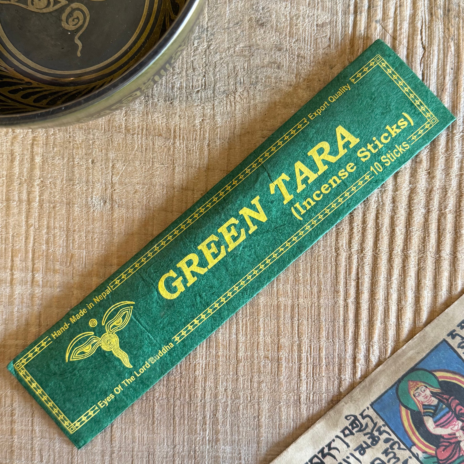 Green Tara Handmade Eco-Friendly Incense – A Sacred Offering from Nepal