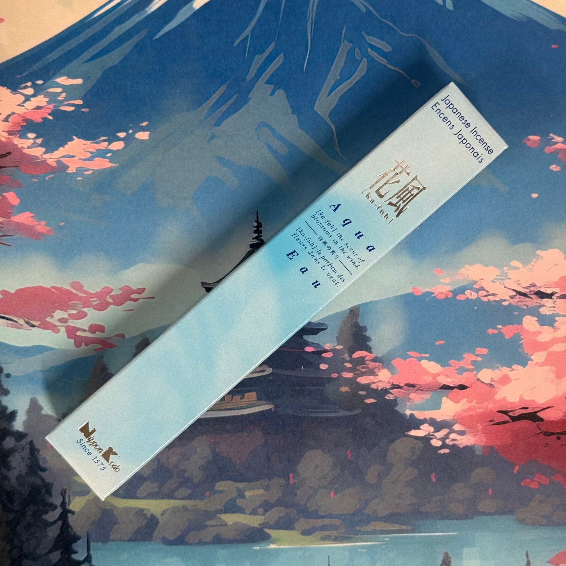 Ka-Fuh Aqua Japanese Incense – 50 Sticks Natural Ka-Fuh Incense