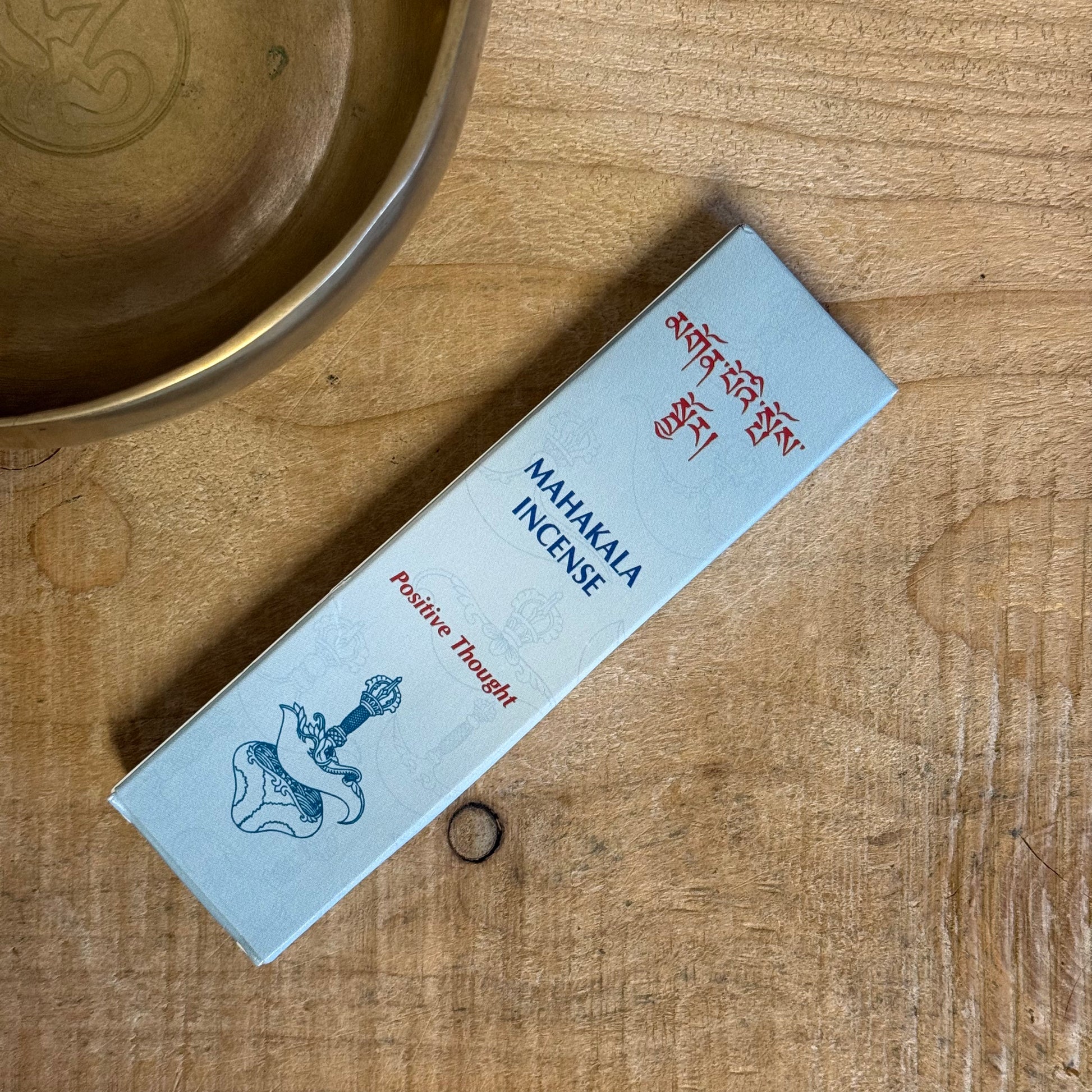 Gangchen Himalayan Incense Tibetan Mahakala sticks with handmade incense holder