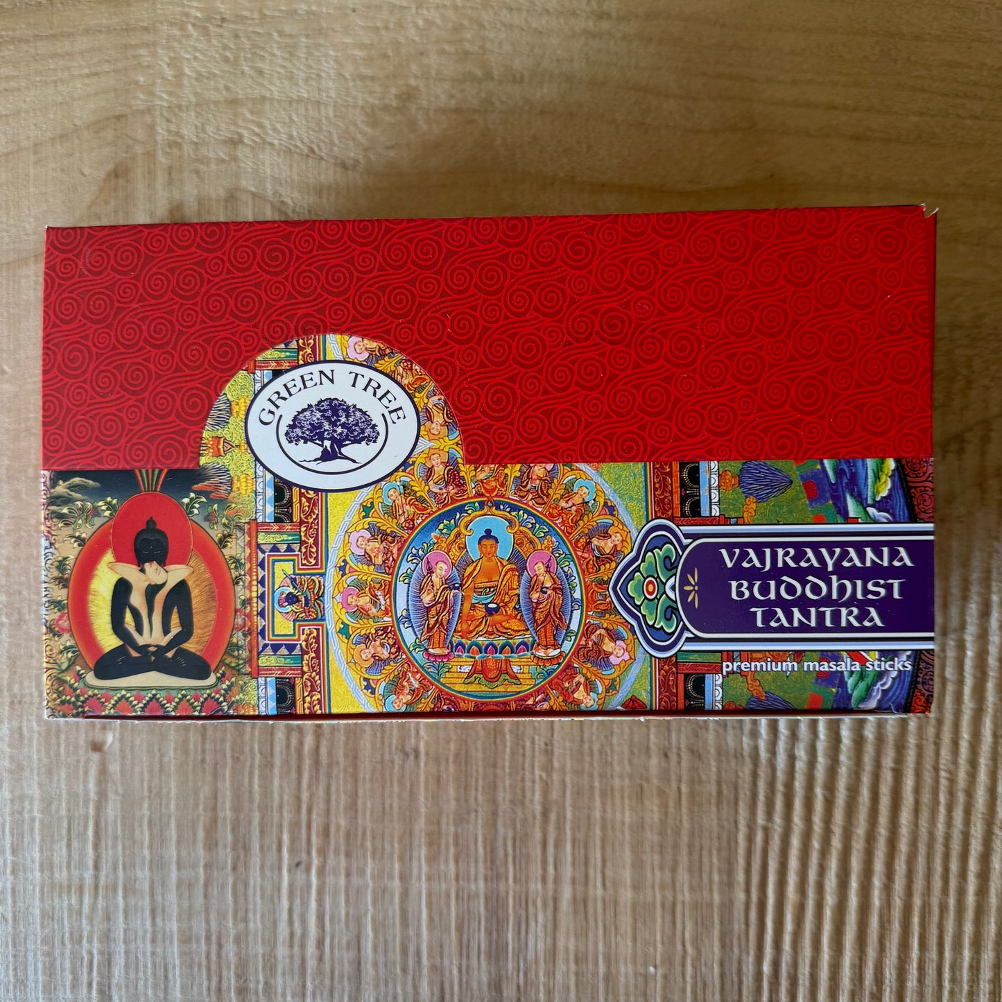 Green Tree Buddhist Tantra Incense – Awaken Harmony & Meditative Bliss