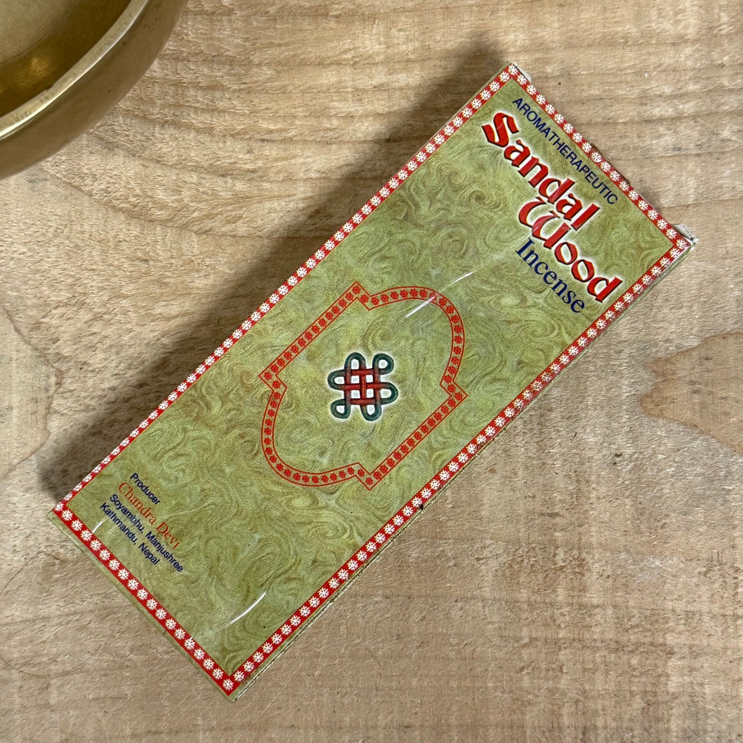 Chandra Devi Sandalwood Incense is crafted from sacred Himalayan herbs using an ancient formula. Its naturally sweet, calming aroma supports meditation, purification, and inner peace. Each 15 cm stick is hand-rolled from organic ingredients, offering a tranquil, grounding burn ideal for rituals, yoga, or daily spiritual practice. Contains 30 sticks, 70g.&nbsp;