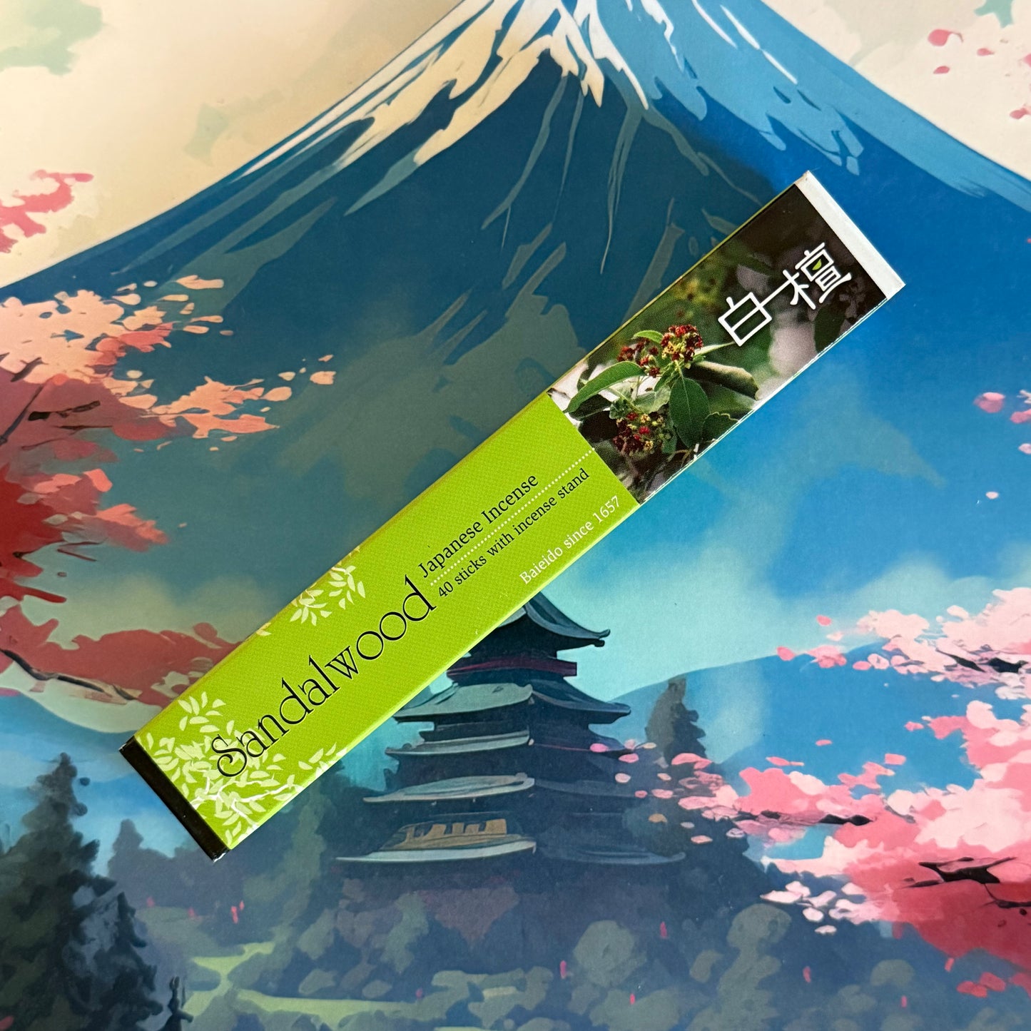 Baieido Imagine Series sandalwood incense sticks made in Japan