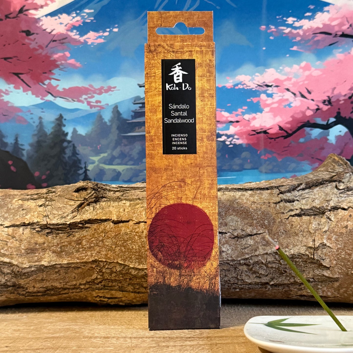 Koh-Do Sandalwood Incense | Mysore Sandalwood for Meditation

Koh-Do Sandalwood incense soothes the soul with Mysore wood & citrus. 20 sticks handcrafted in Japan for meditation, peace & quiet reflection.