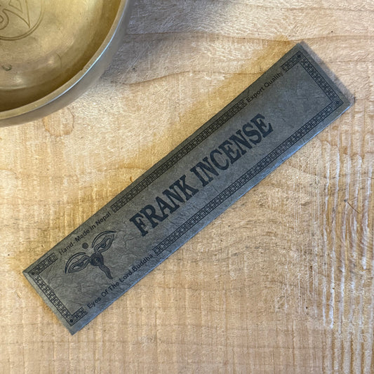 Eyes of The Lord Frankincense handmade Nepalese Buddhist incense sticks 15 pack