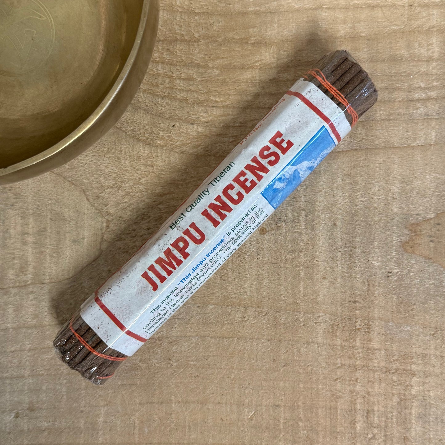 Chandra Devi Jimpu Buddha Incense sticks, 52 sticks, handcrafted in Nepal.