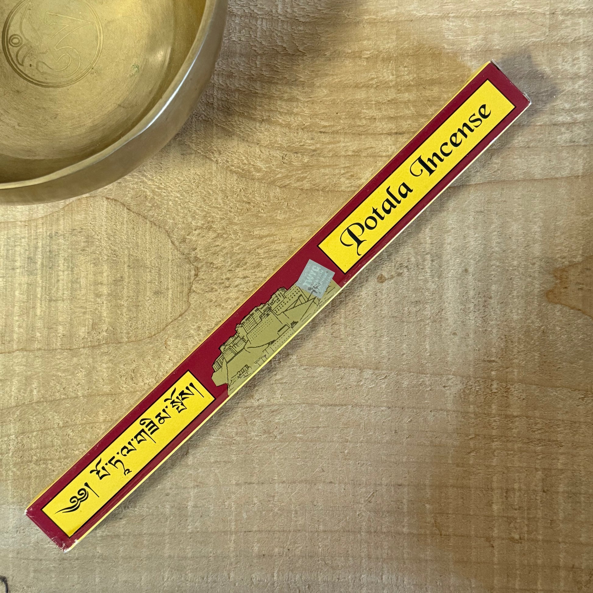 Hand-prepared Potala Tibetan incense for meditation, rituals, and purifying sacred spaces.
