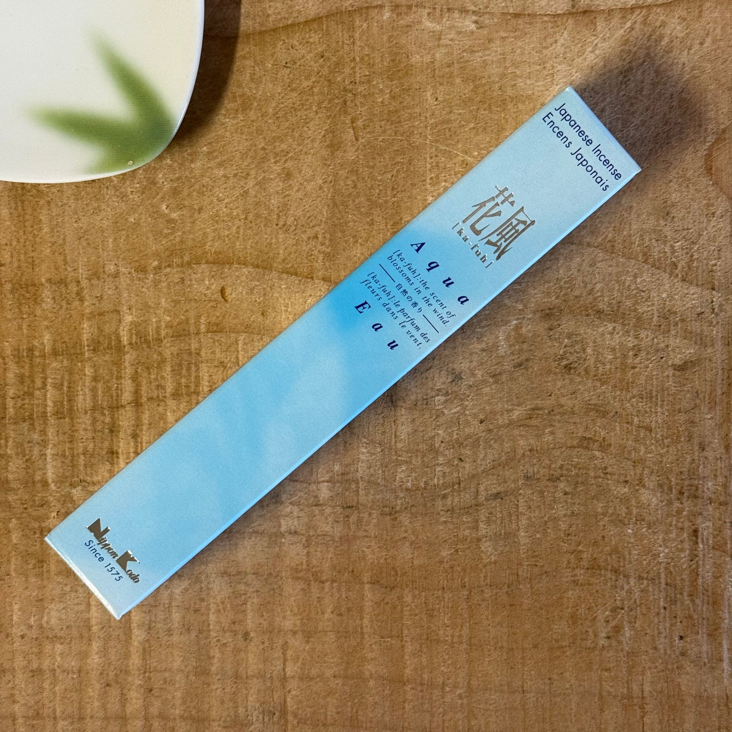 Ka-Fuh Aqua Japanese incense 50 sticks natural floral fragrance