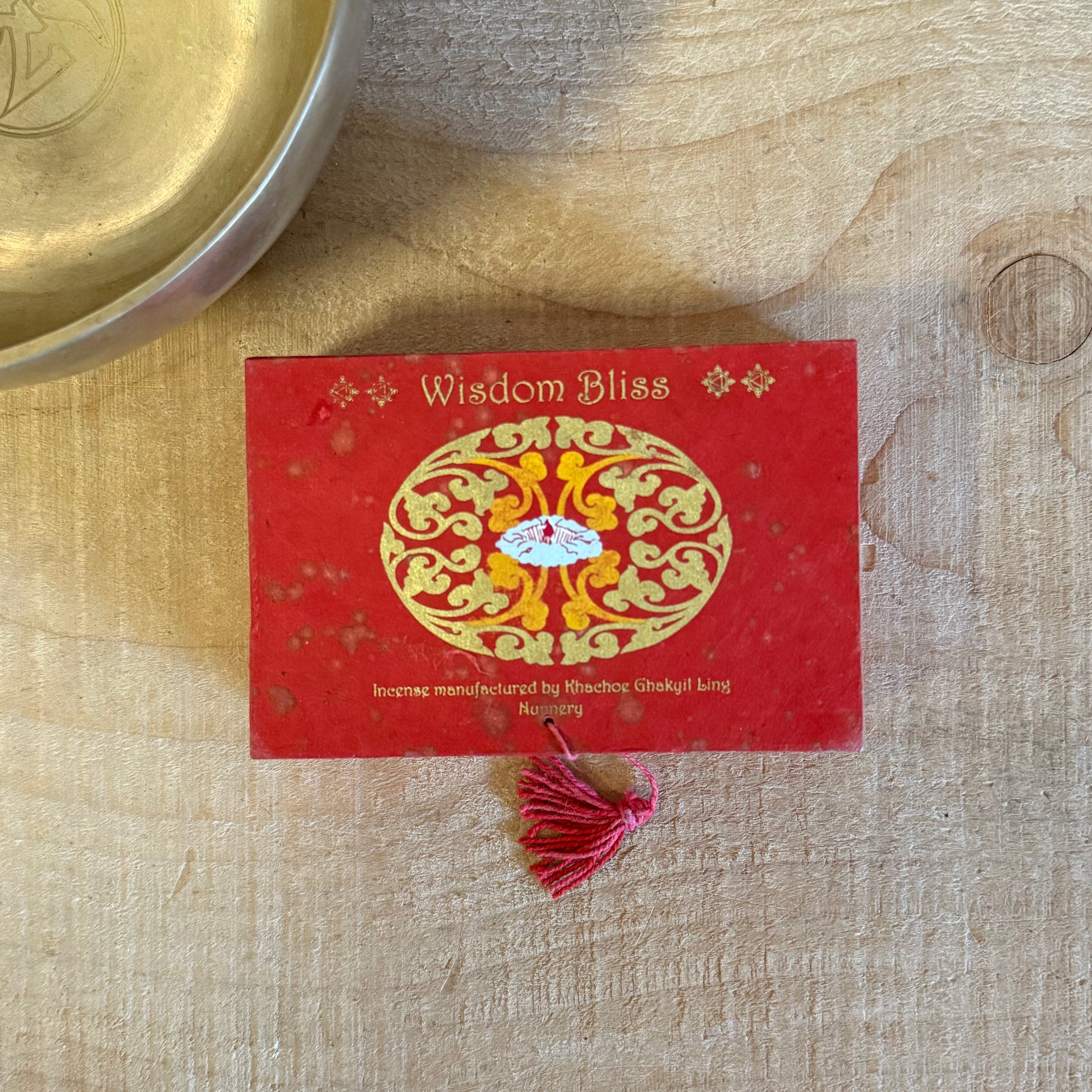 Wisdom Bliss hand-rolled boxed incense made by Khachoe Ghakyil Ling nuns.