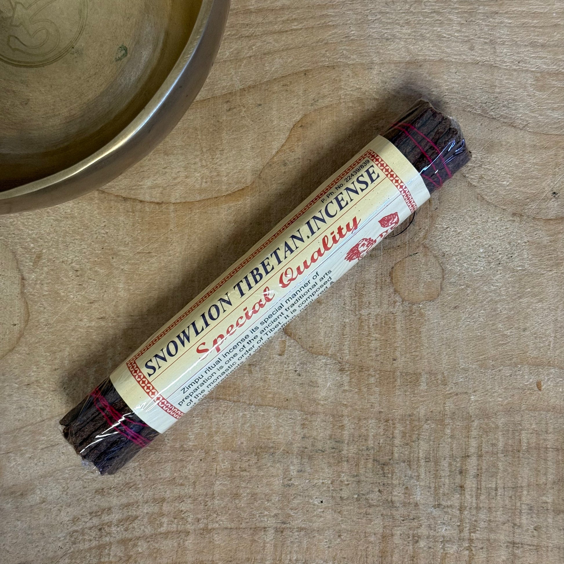 Dear seeker of the sacred, the Chandra Devi Snowlion Tibetan Incense is not merely a fragrance—it is a ritual in itself. Crafted according to ancient Himalayan wisdom, this revered 'Zimpu' incense is composed of over 55 sacred ingredients, including bittersweet saffron and deep, woody sandalwood.