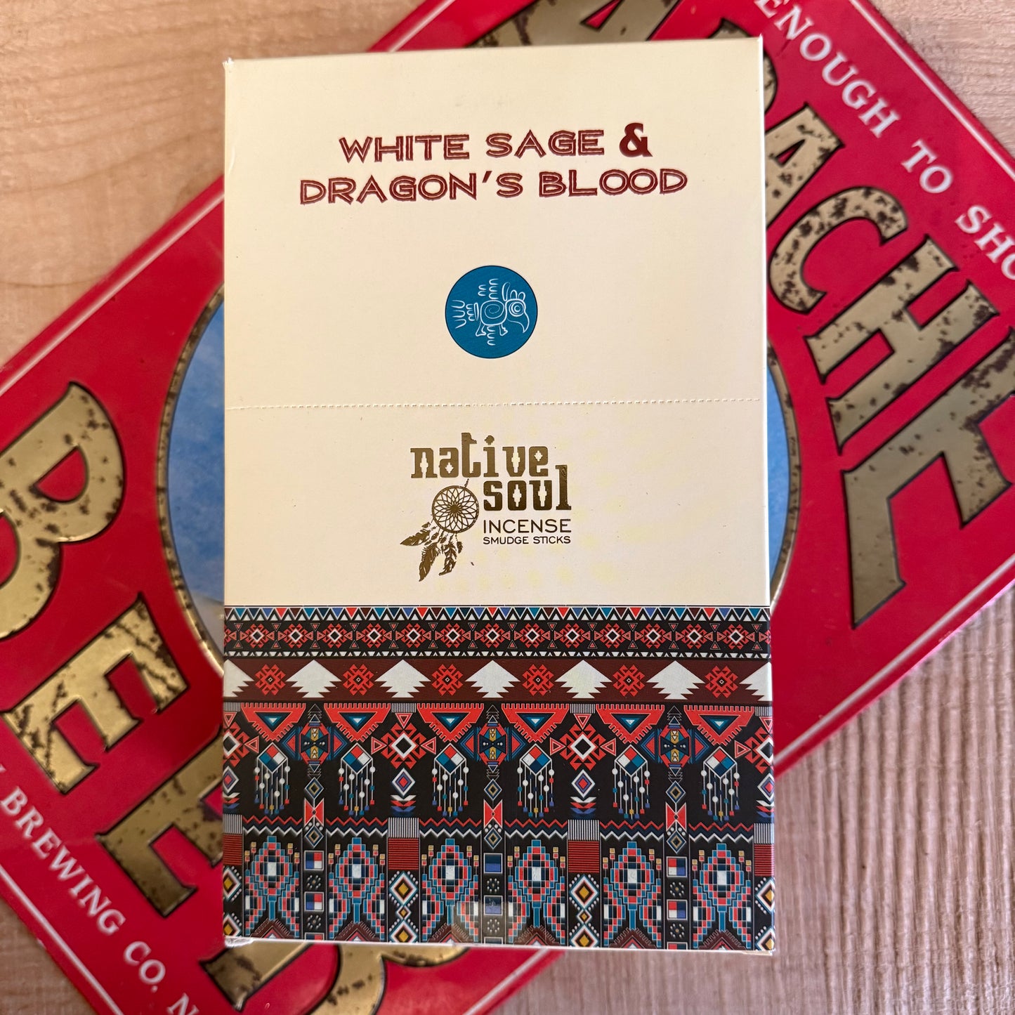 Native Soul White Sage & Dragon’s Blood incense sticks for cleansing, protection, and meditation