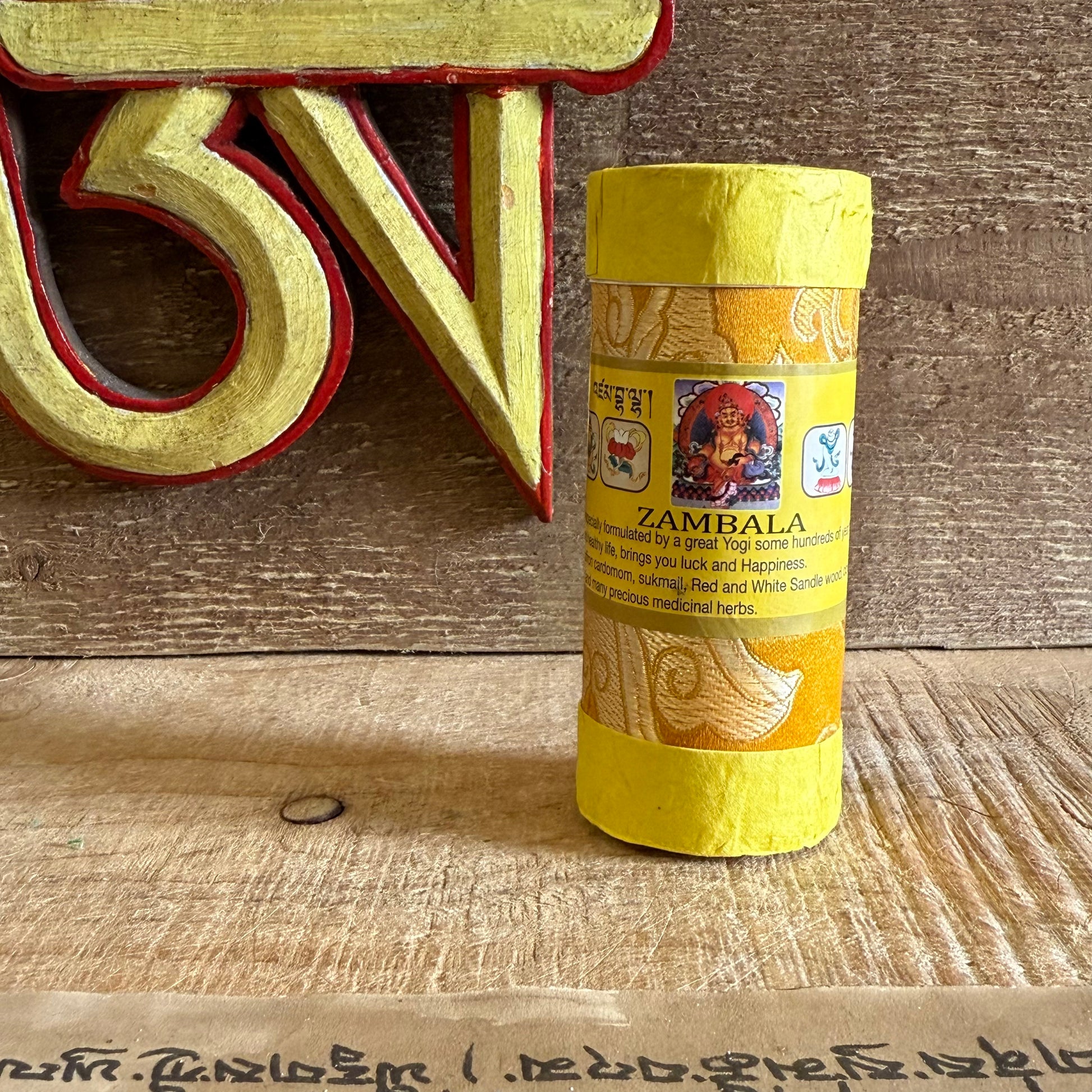 Dear one, welcome to the sacred offering of Druk Bhutanese Incense – Zambala, a divine blend crafted in accordance with ancient teachings preserved through the ages. This incense is more than fragrance—it is a spiritual practice, gently guiding the mind toward clarity and the heart toward compassion.