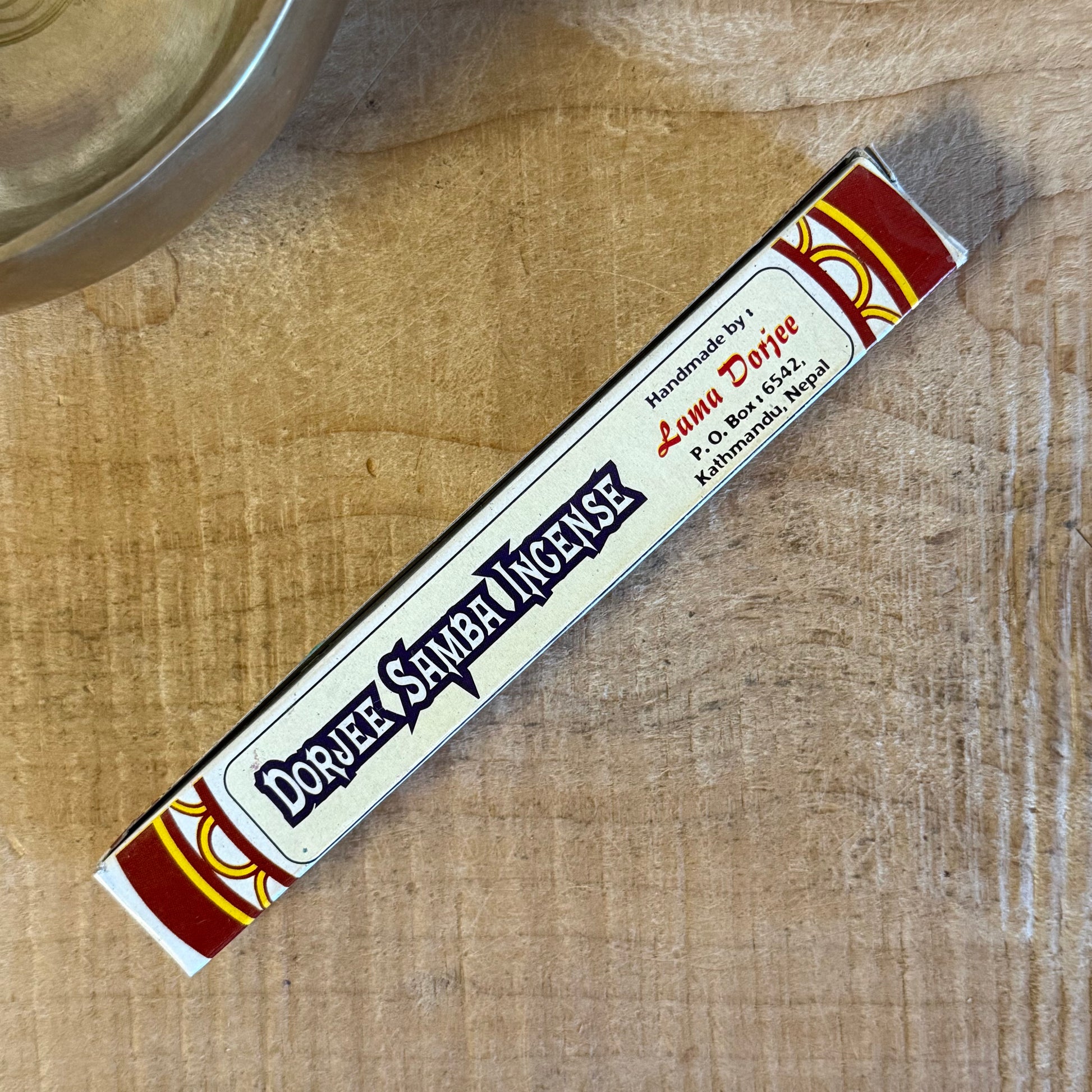 Dorjee Samba traditional Tibetan healing incense handmade in Nepal