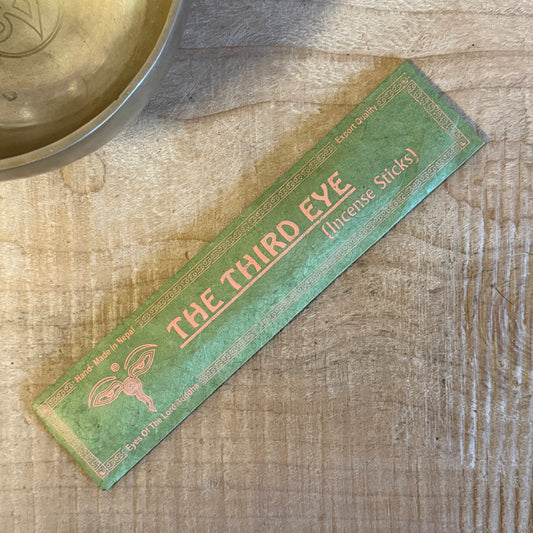 Eyes of The Lord The Third Eye handmade Nepalese Buddhist incense sticks 15 pack