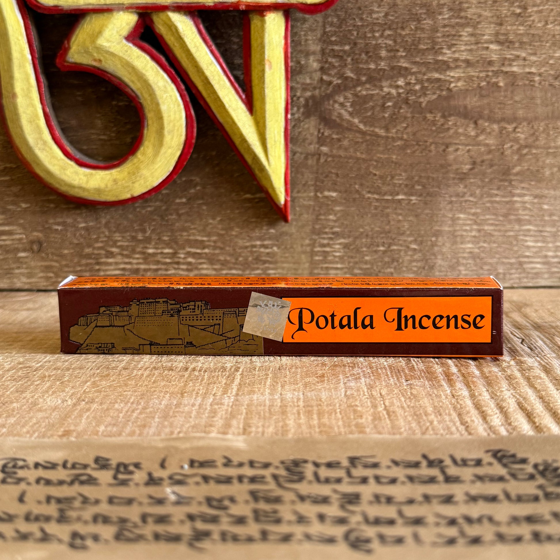Breathe deeply and return to presence. Named after the sacred Potala Palace, the former home of His Holiness the Dalai Lama, this traditional Tibetan incense is a gift to the senses and the spirit.

Each stick of Potala incense is hand-prepared in the ancient Himalayan way—using aromatic herbs, medicinal plants, and precious natural resins. These ingredients are blended with intention and reverence, following Tibetan Buddhist texts passed down through generations.

Traditionally used during zimpu rituals, p