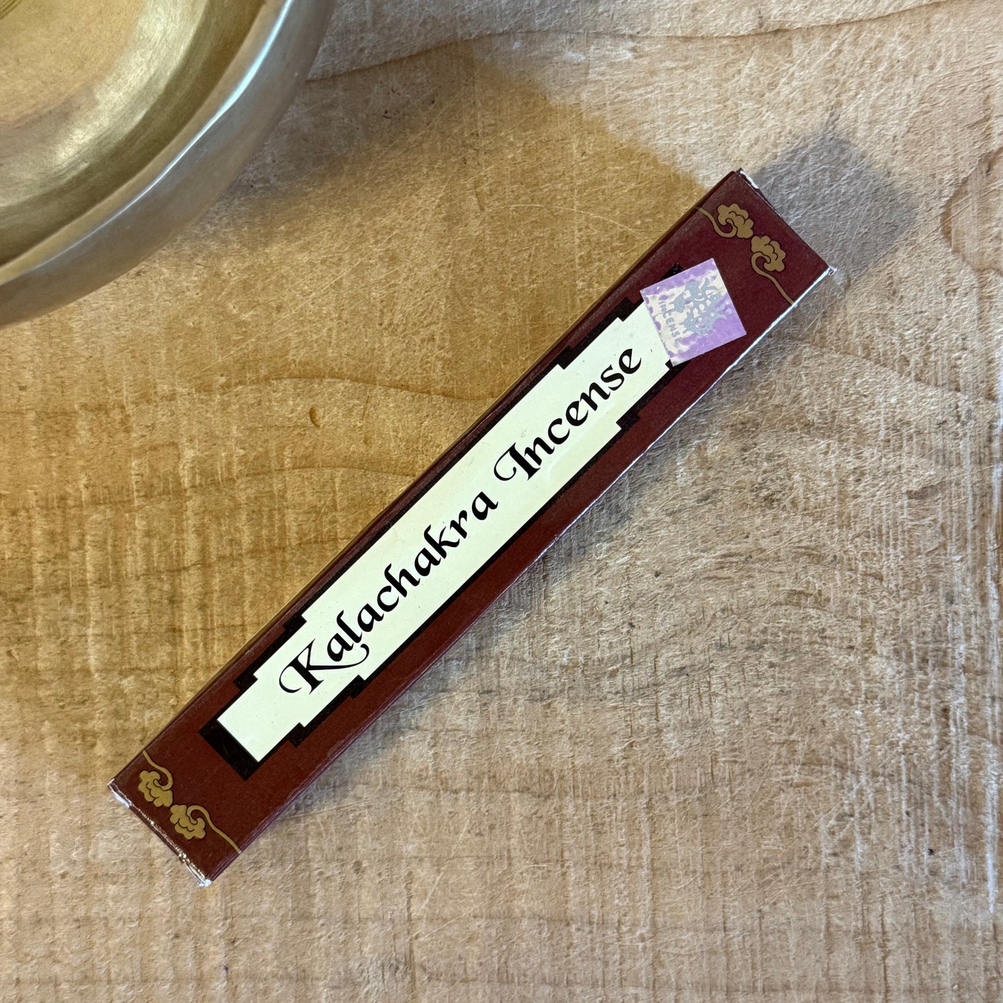 Tibetan Kalachakra Buddhist incense handmade in Nepal for meditation and purification