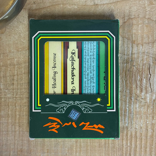 Green Tara incense gift pack, Tibetan incense varieties, Buddhist healing incense, Himalayan incense sticks, meditation incense, ritual incense, handmade Tibetan incense