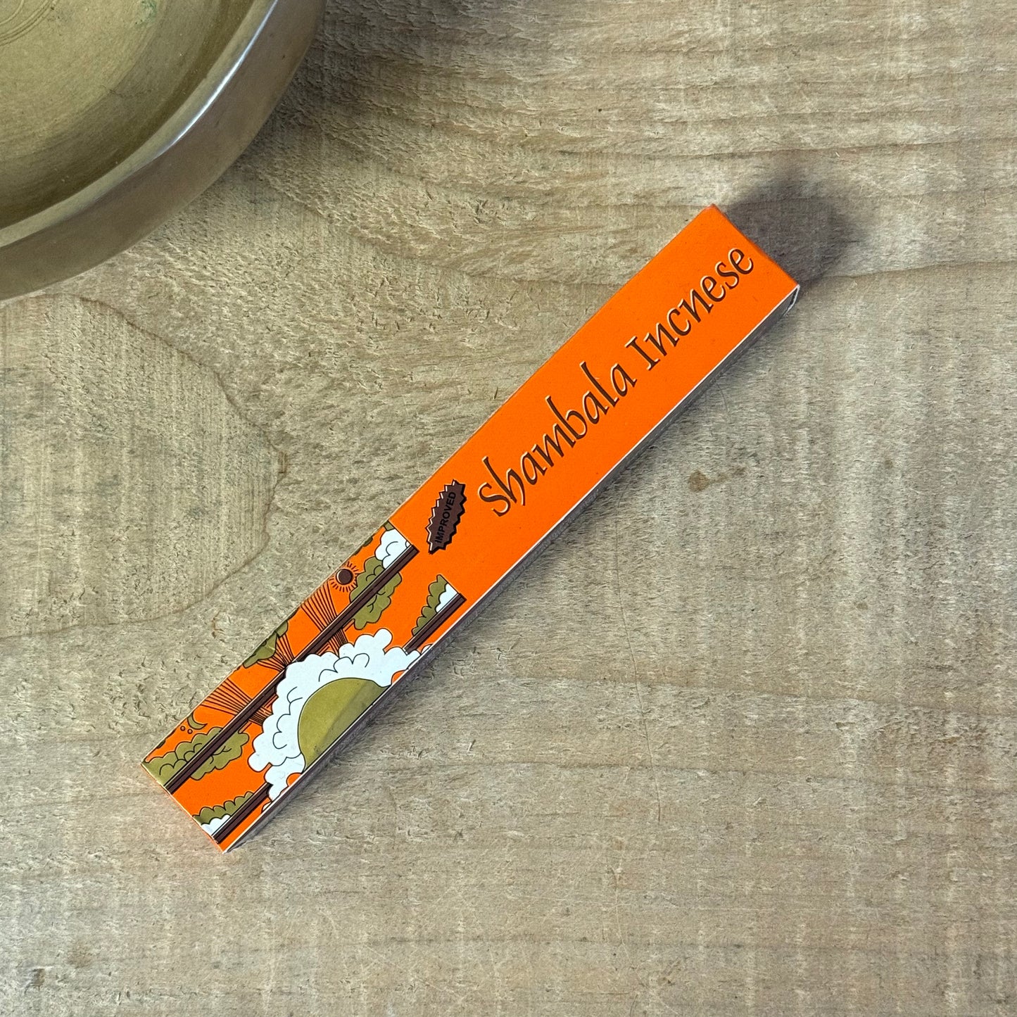 Handcrafted Shambala Tibetan Incense sticks, 30 cm, natural herbal incense for meditation, rituals, and purification