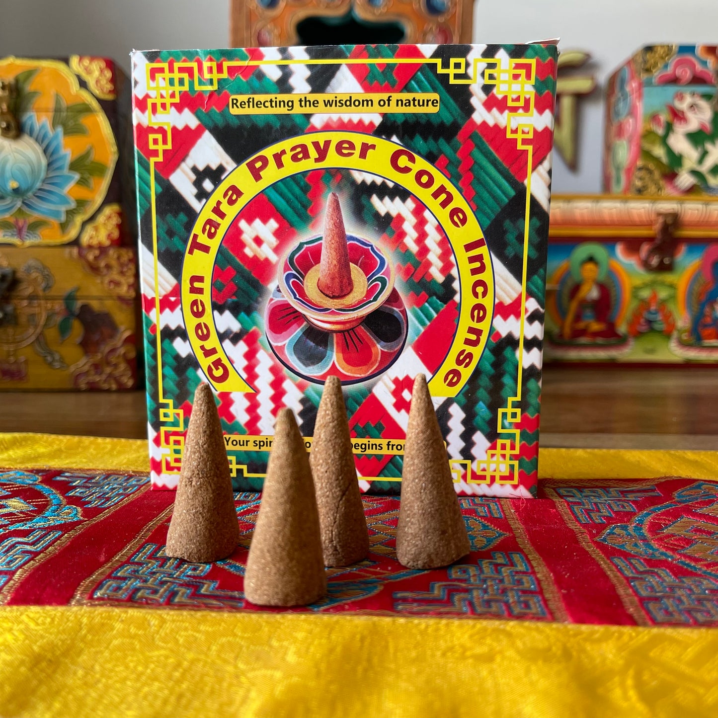 Green Tara Cone Incense Buddhist Tibetan incense cones