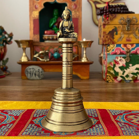 Bronze Buddha Bell 17cm