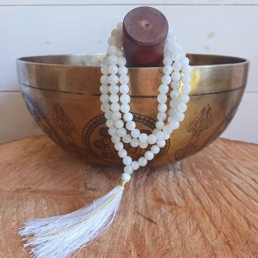 Mala Prayer Beads | AA Quality Moonstone