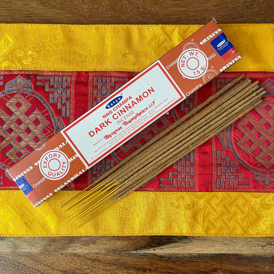 Dark Cinnamon Incense Sticks by Satya