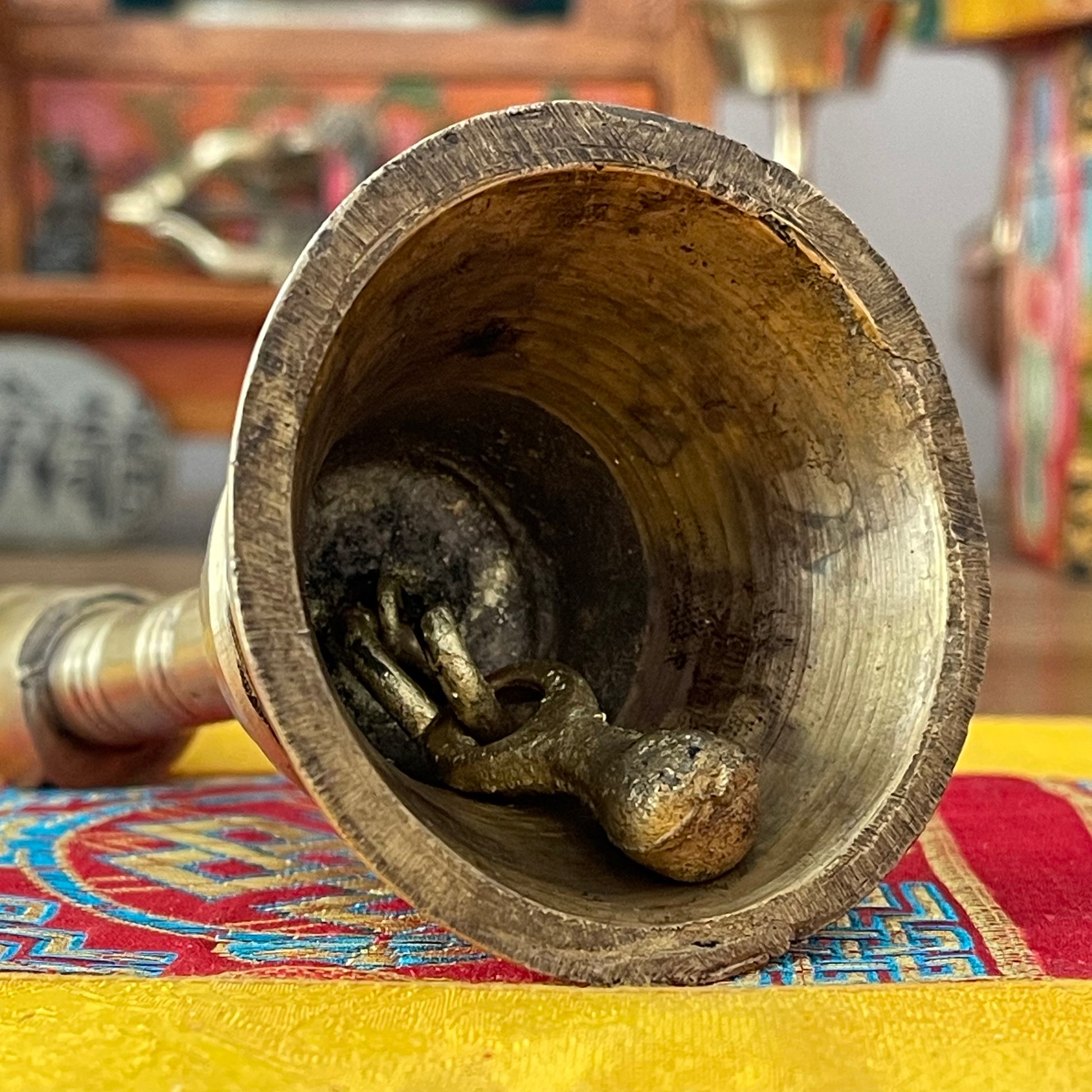 Nepalese Ghanta Bell and Dorje | Buddhist Bell Ritual objects