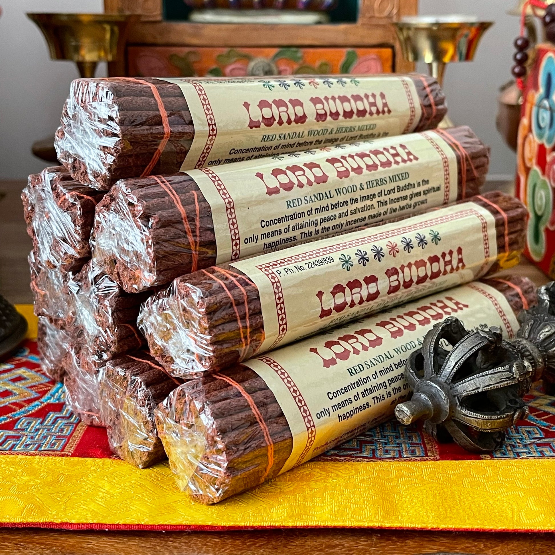 Lord Buddha Tibetan incense | Natural hand made Buddhist Incense
