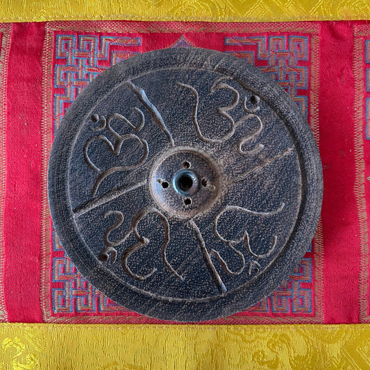 Om Tibetan Incense Holder